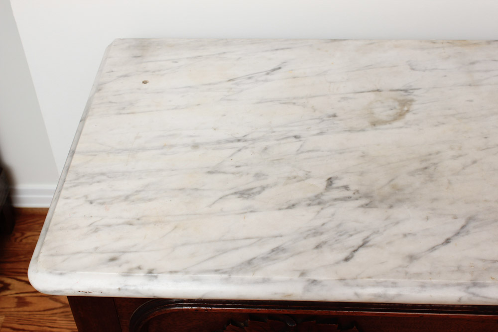 Victorian Marble Top Chest of Drawers