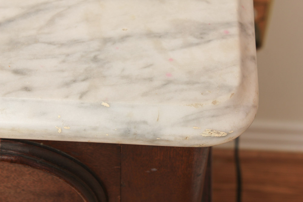 Victorian Marble Top Chest of Drawers