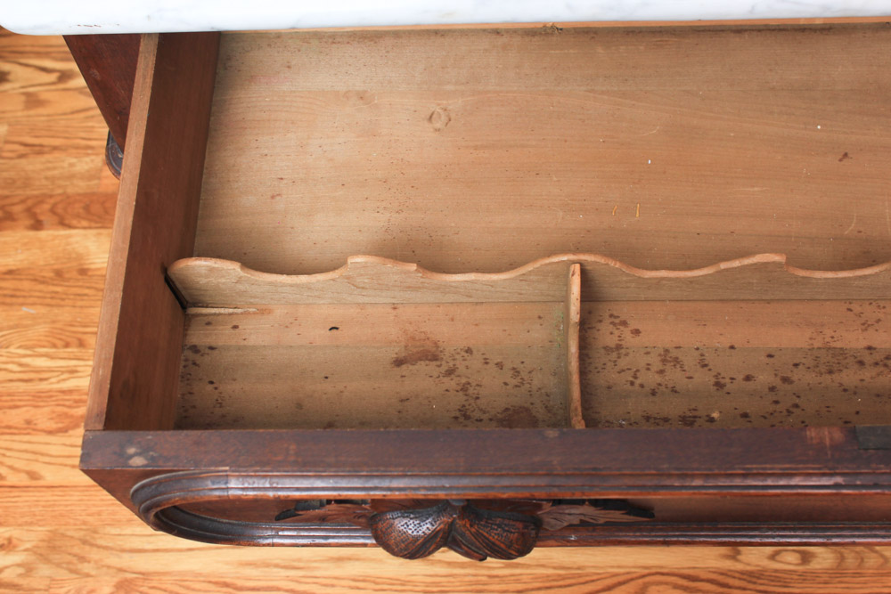 Victorian Marble Top Chest of Drawers