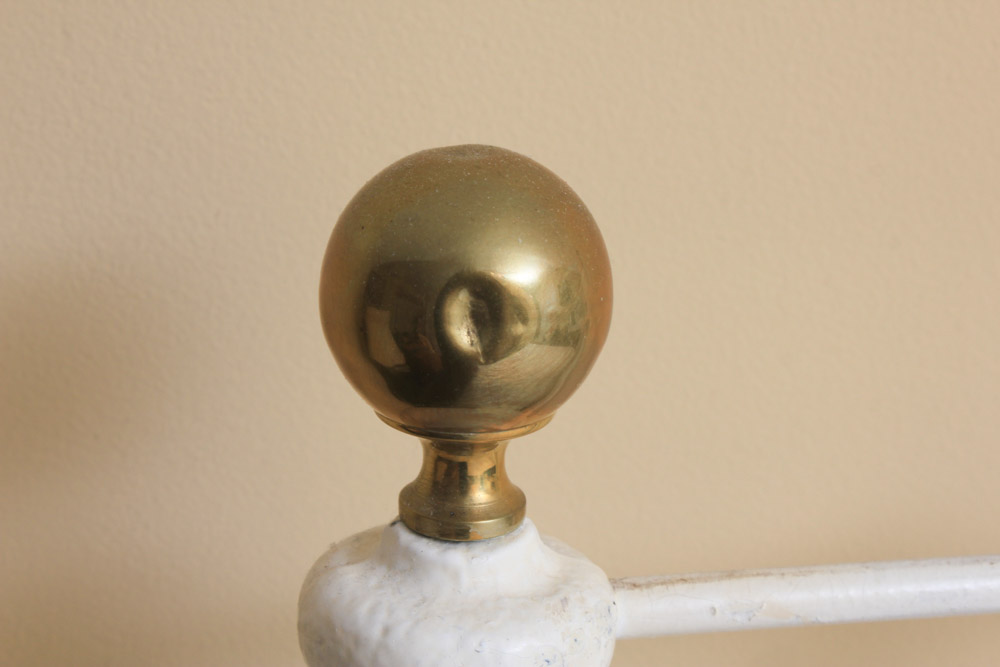 Antique Queen Size Cast Iron Bed Frame