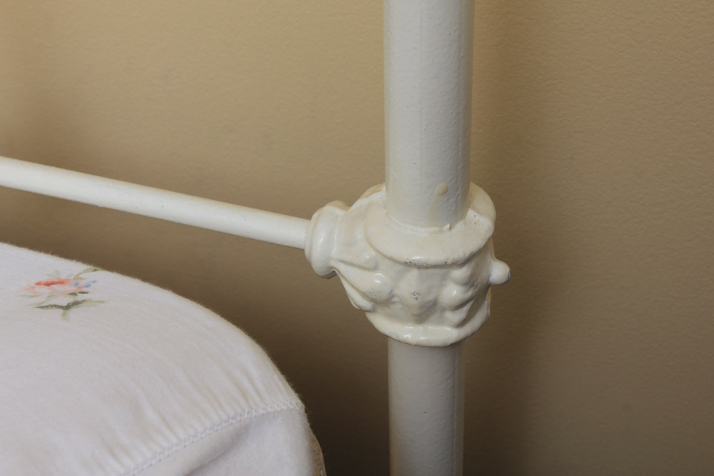 Antique Queen Size Cast Iron Bed Frame