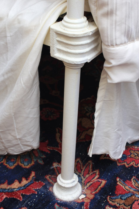 Antique Queen Size Cast Iron Bed Frame