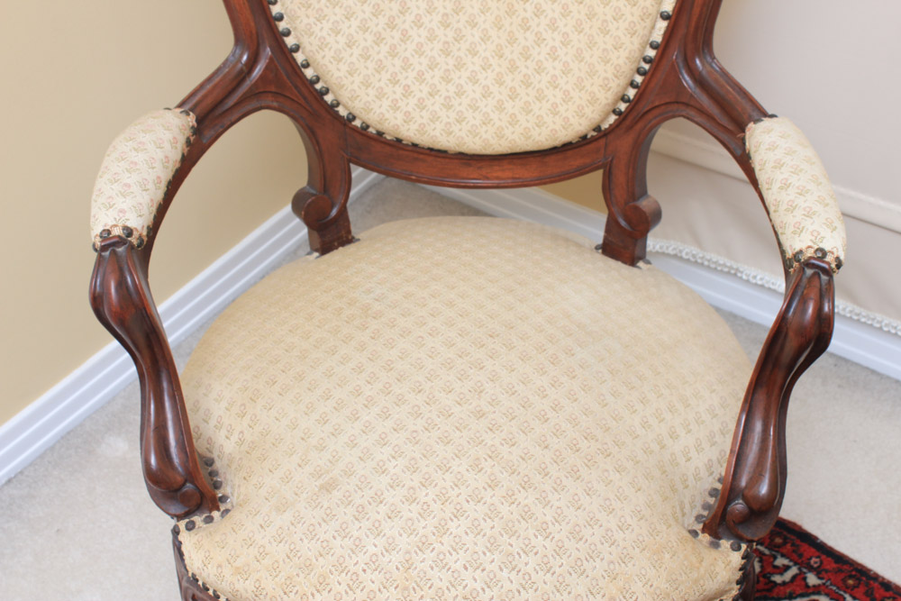 Victorian Lady's and Gentleman's Chairs