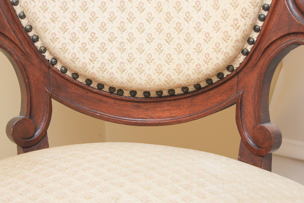 Victorian Lady's and Gentleman's Chairs