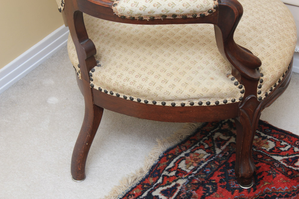 Victorian Lady's and Gentleman's Chairs