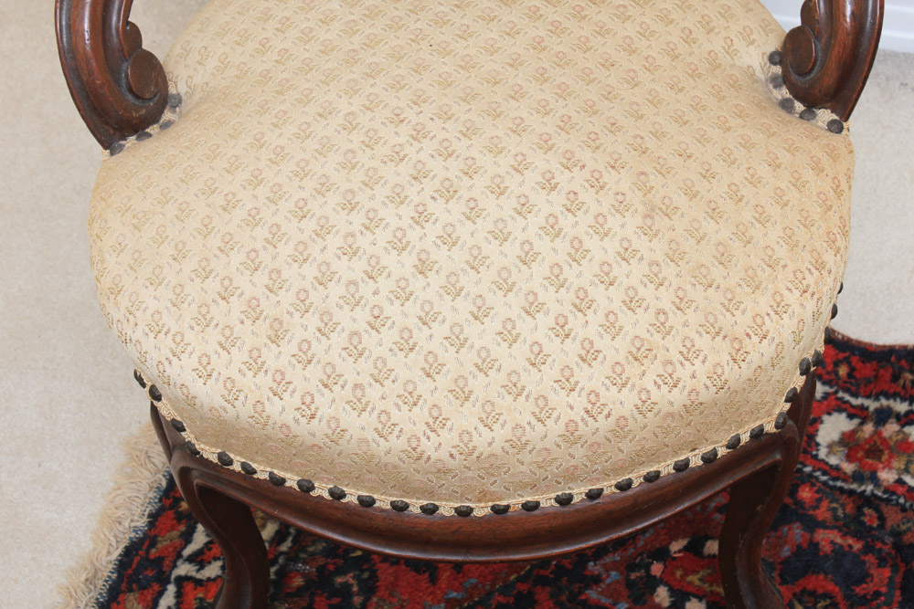 Victorian Lady's and Gentleman's Chairs