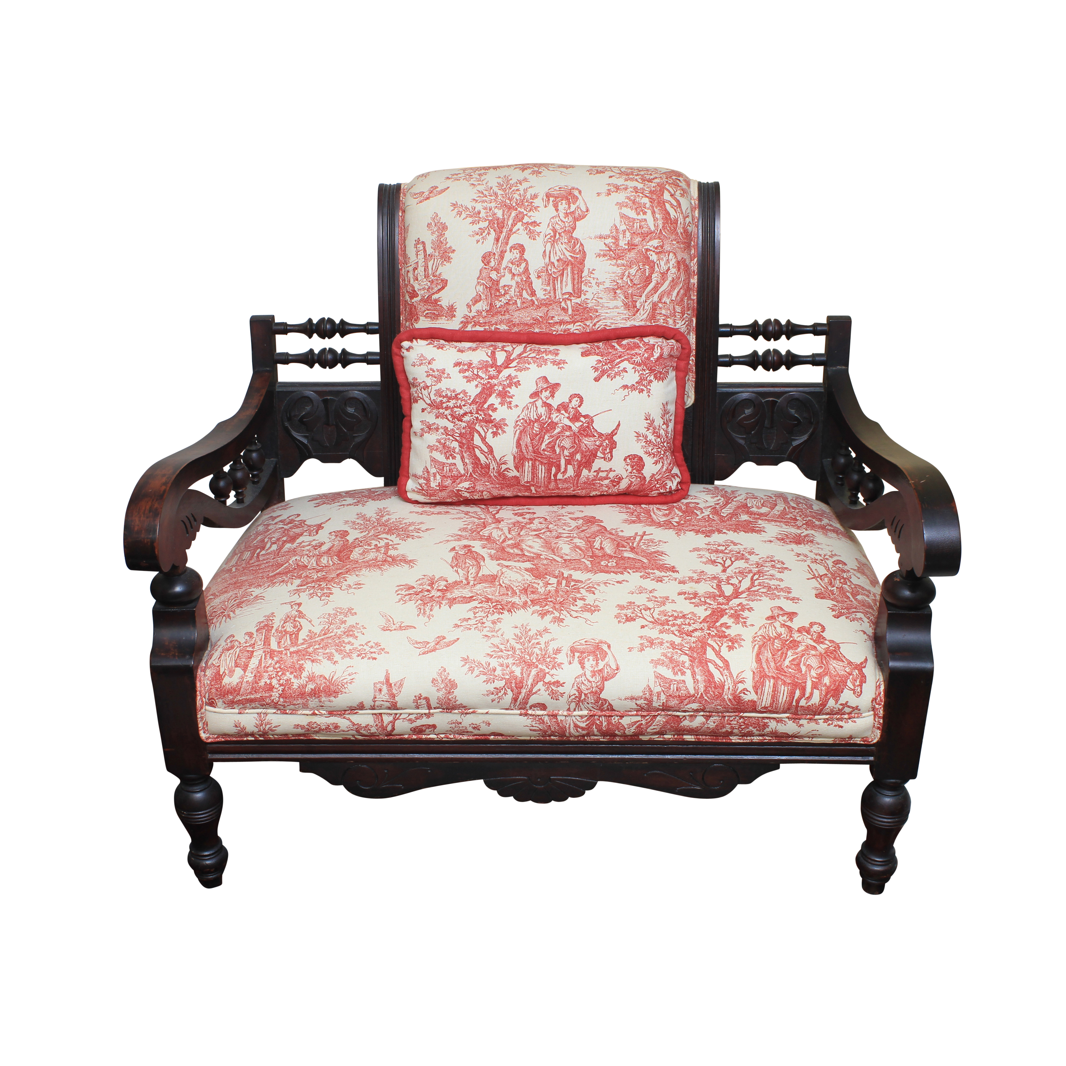 American Eastlake Upholstered Settee