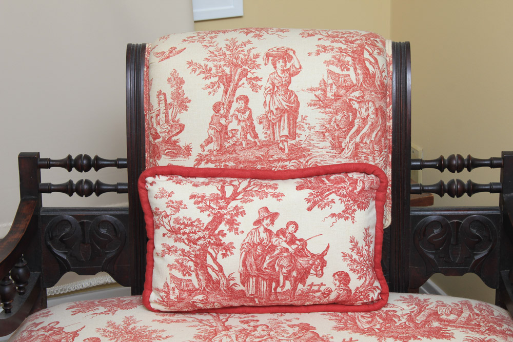 American Eastlake Upholstered Settee