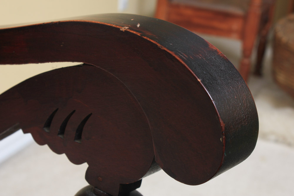 American Eastlake Upholstered Settee