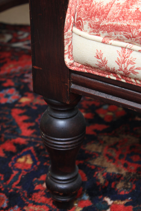 American Eastlake Upholstered Settee