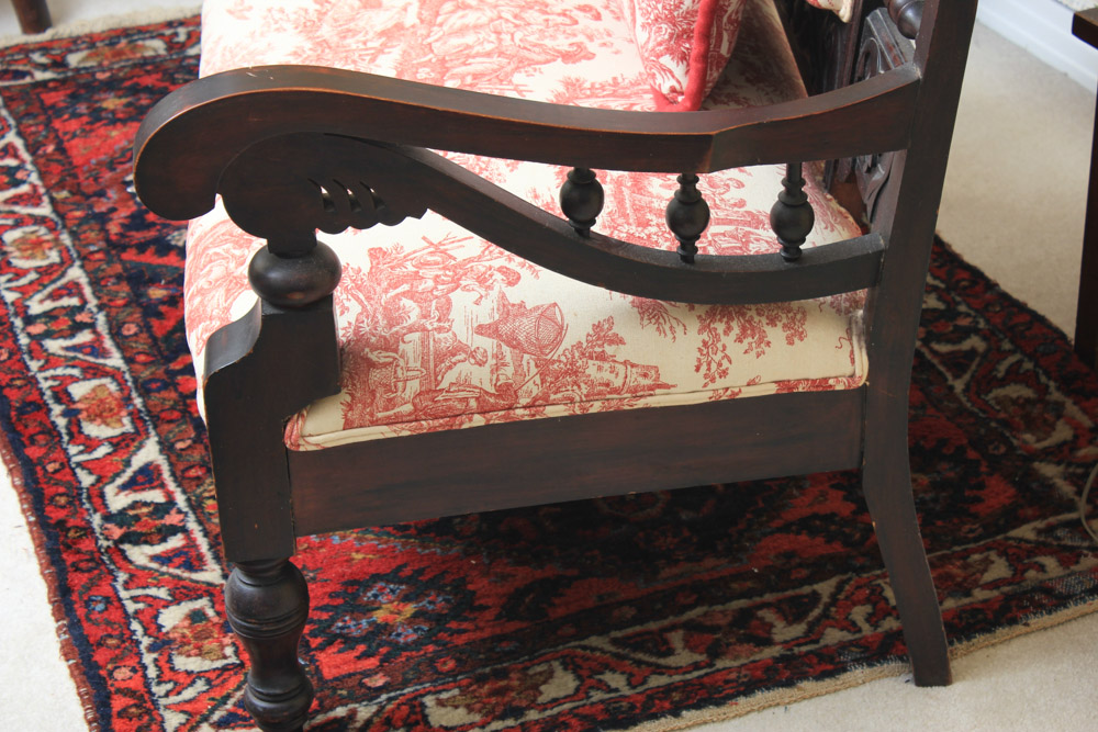 American Eastlake Upholstered Settee