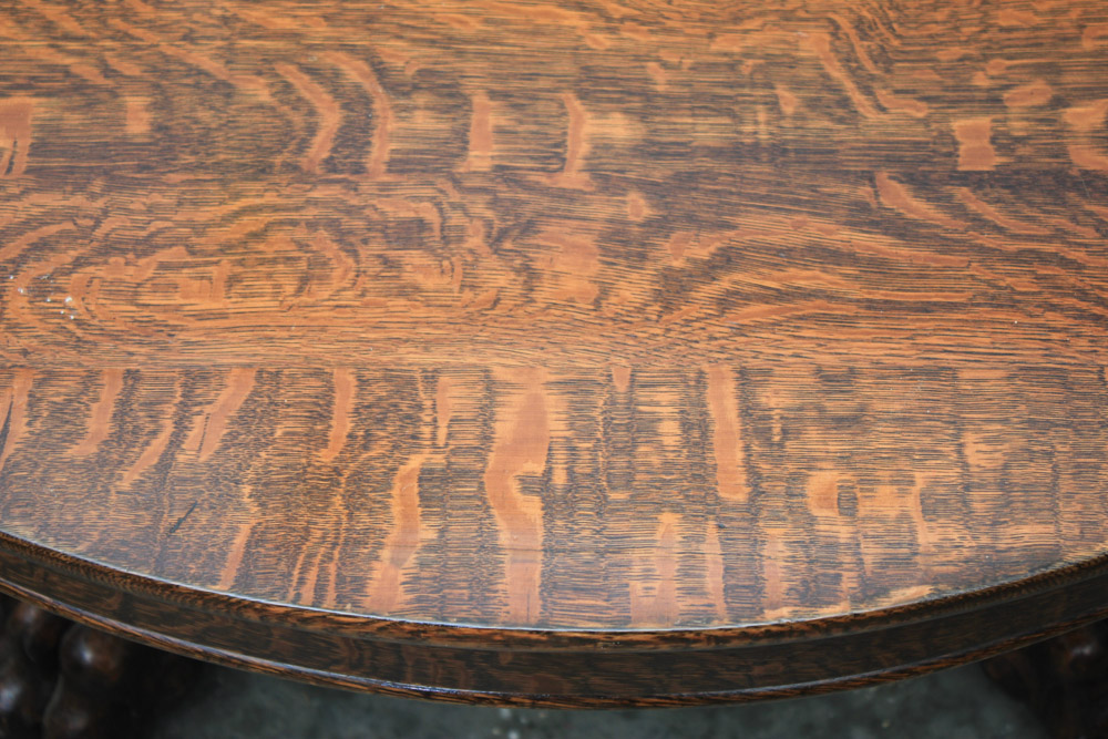 Empire Style Oak Paw Foot Coffee Table