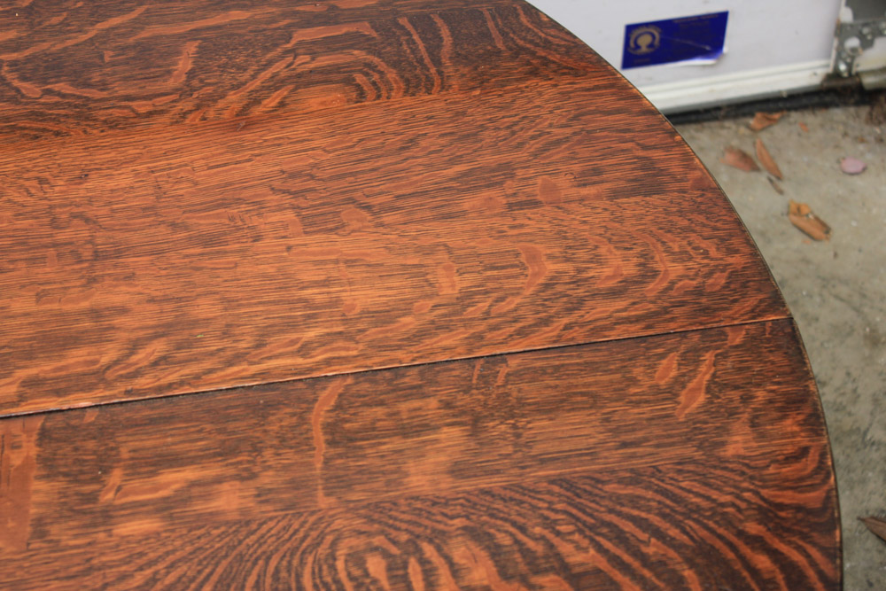 Empire Style Oak Paw Foot Coffee Table