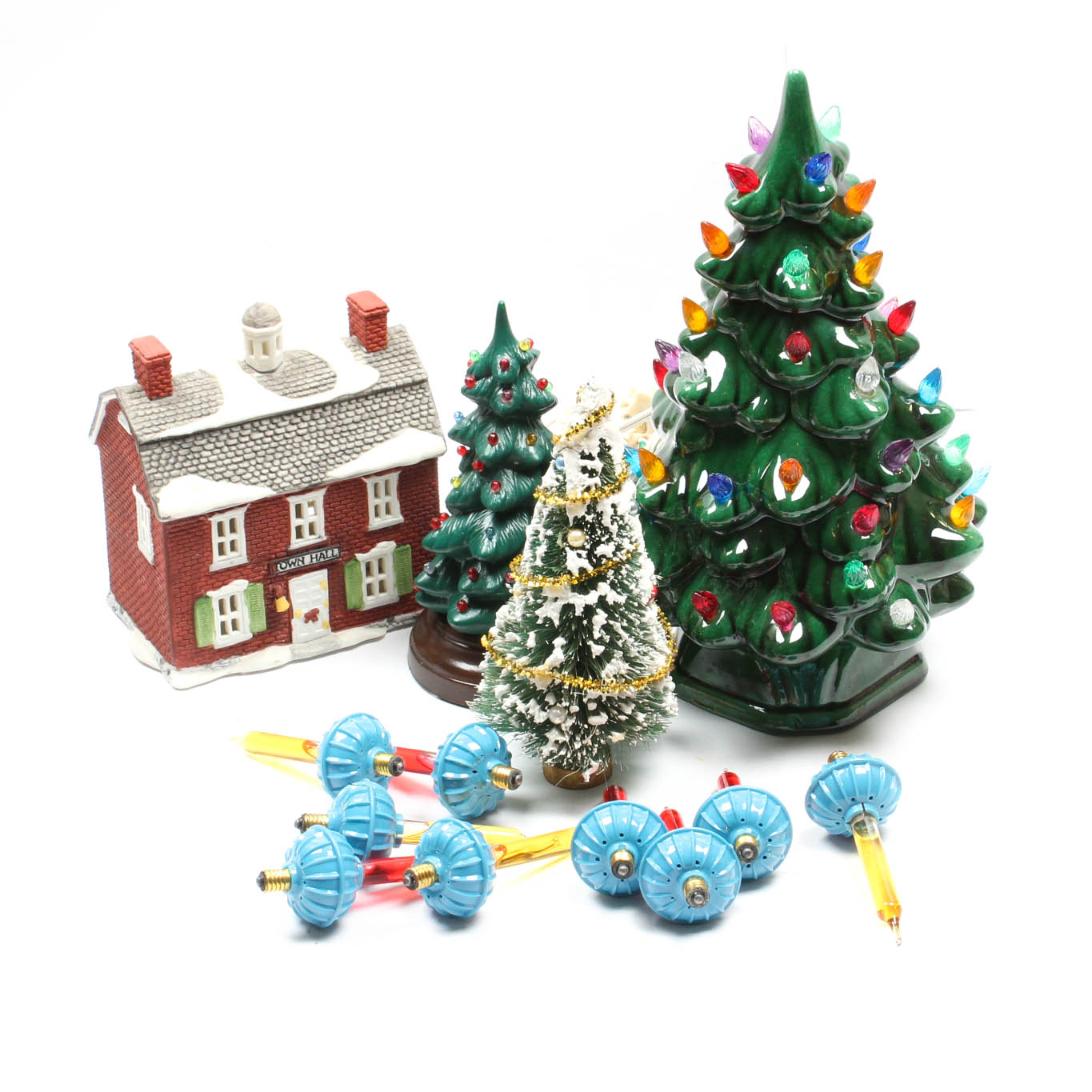 Vintage Ceramic Christmas Trees