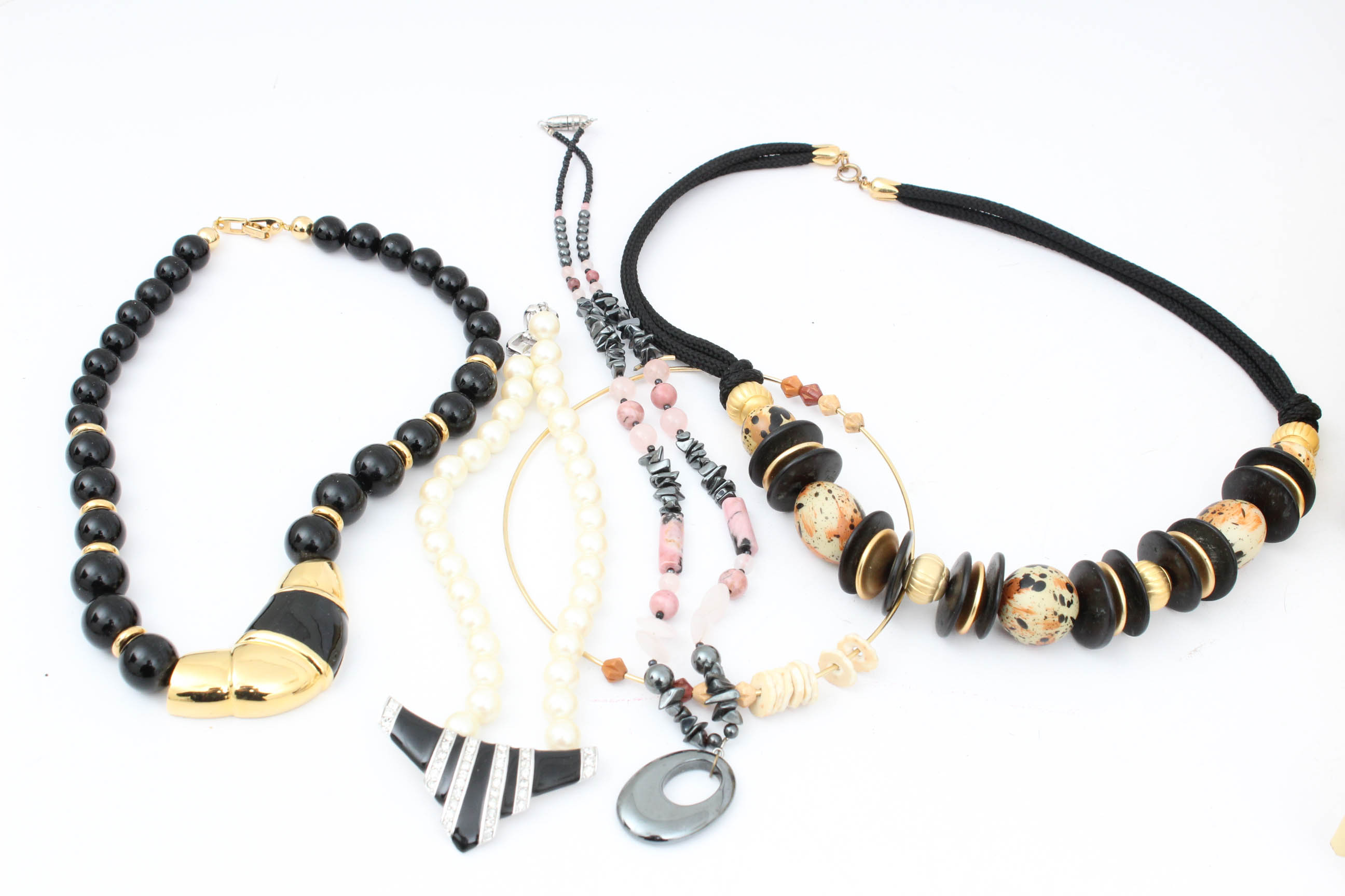 Vintage Costume Jewelry and Box