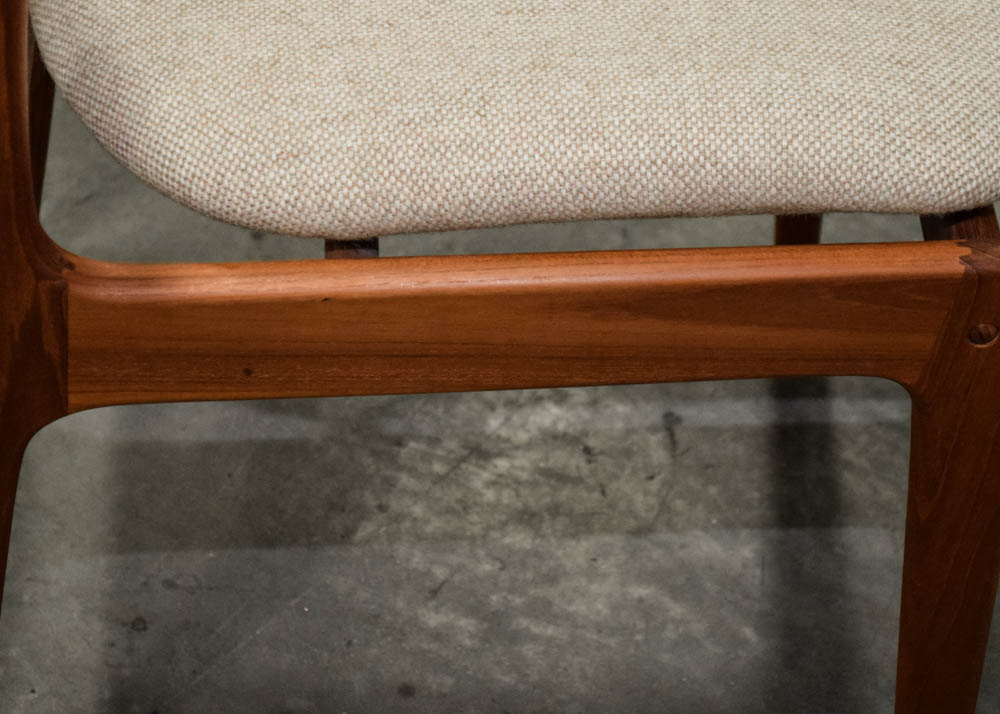 Danish Modern Teak Accent Chairs by Benny Lindén