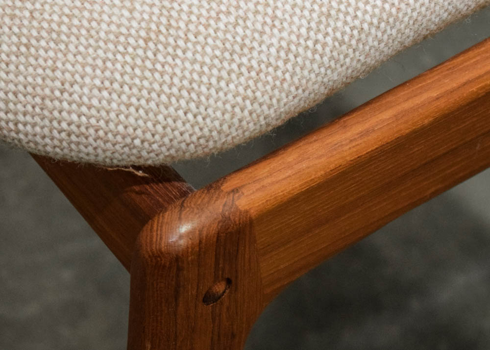 Danish Modern Teak Accent Chairs by Benny Lindén