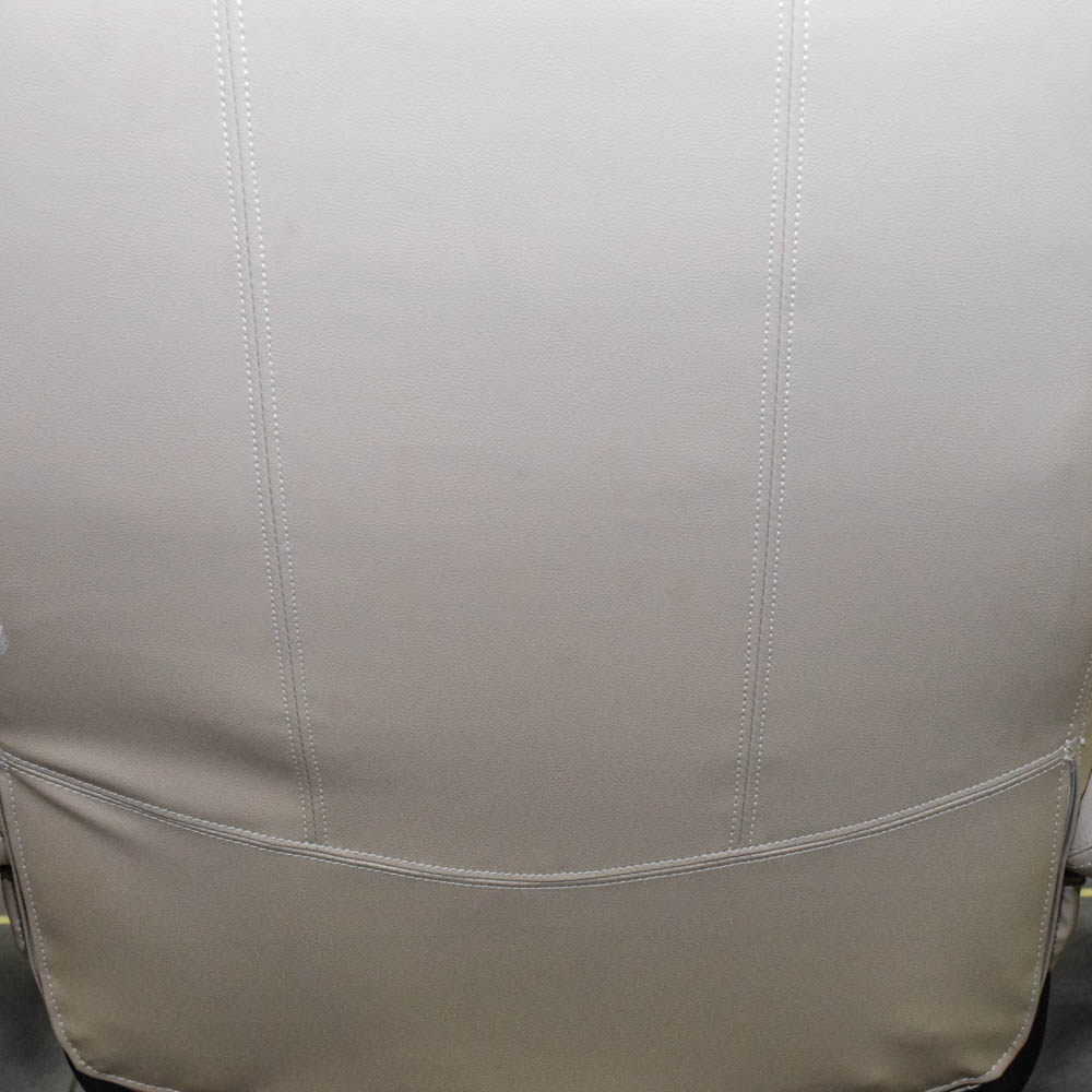 Cuir Leather Reclining Armchair and Ottoman by Lane Furniture