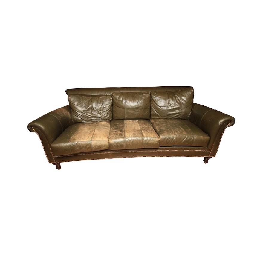 Vintage Leather Sofa by Ferguson Copeland Ltd.