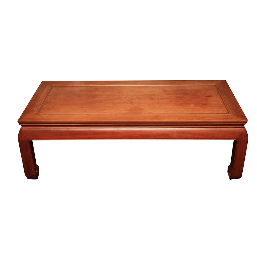 Chinese Paduak Coffee Table