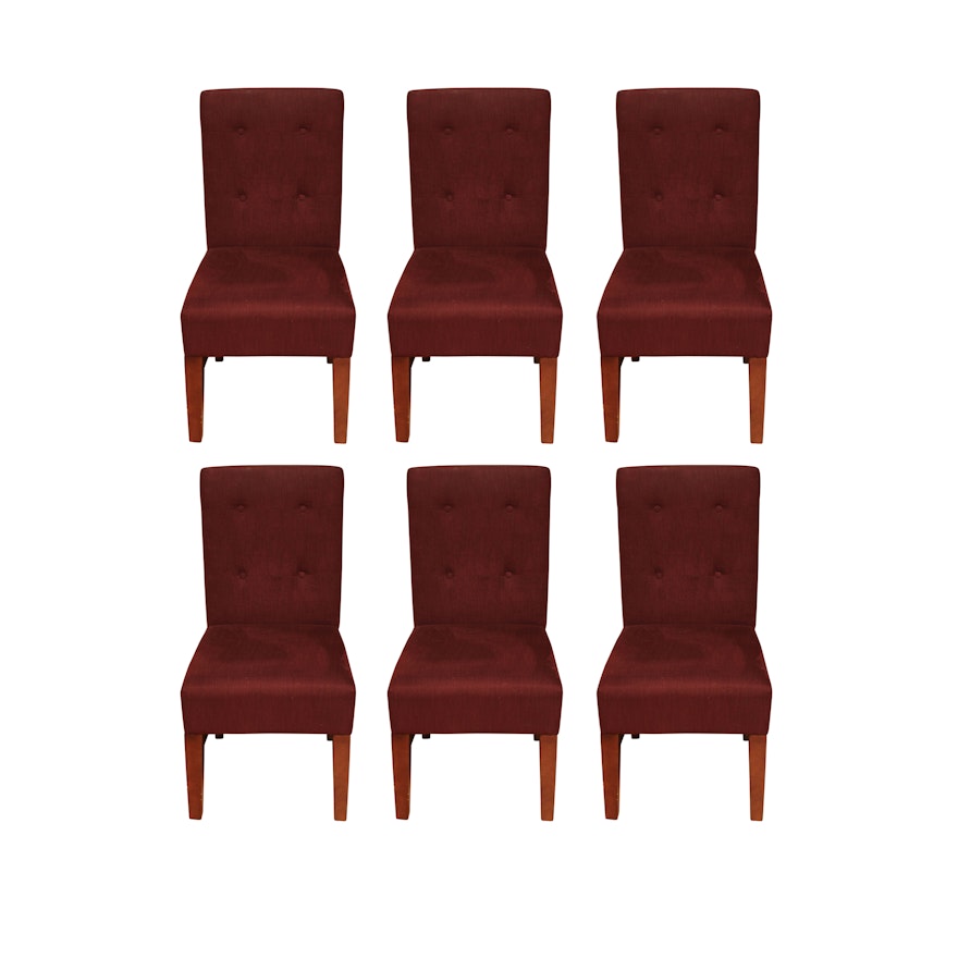 Set of Upholstered Dining Chairs