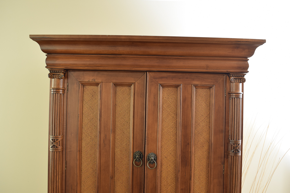 Neoclassical Style Entertainment Center