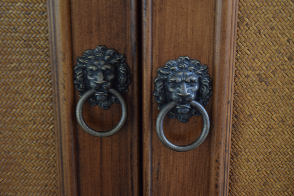 Neoclassical Style Entertainment Center