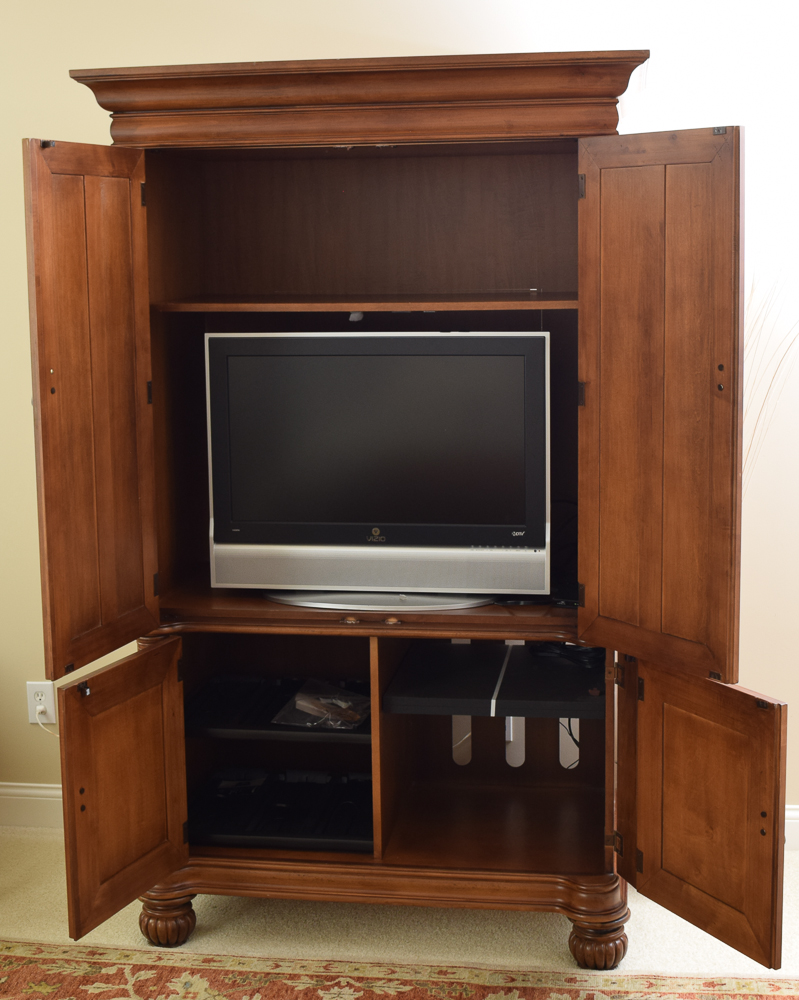 Neoclassical Style Entertainment Center