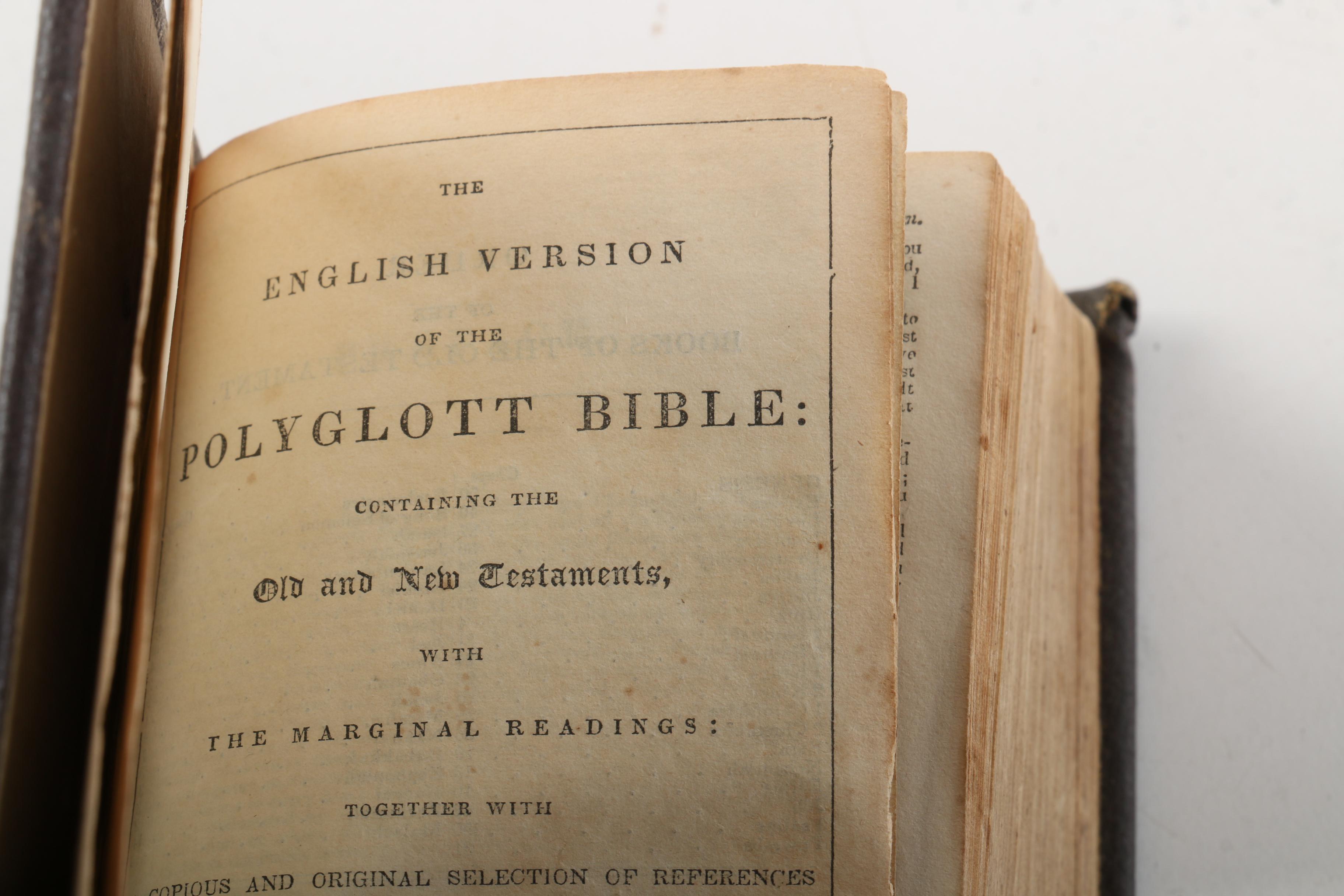 1838 English Translation of the Polyglott Bible