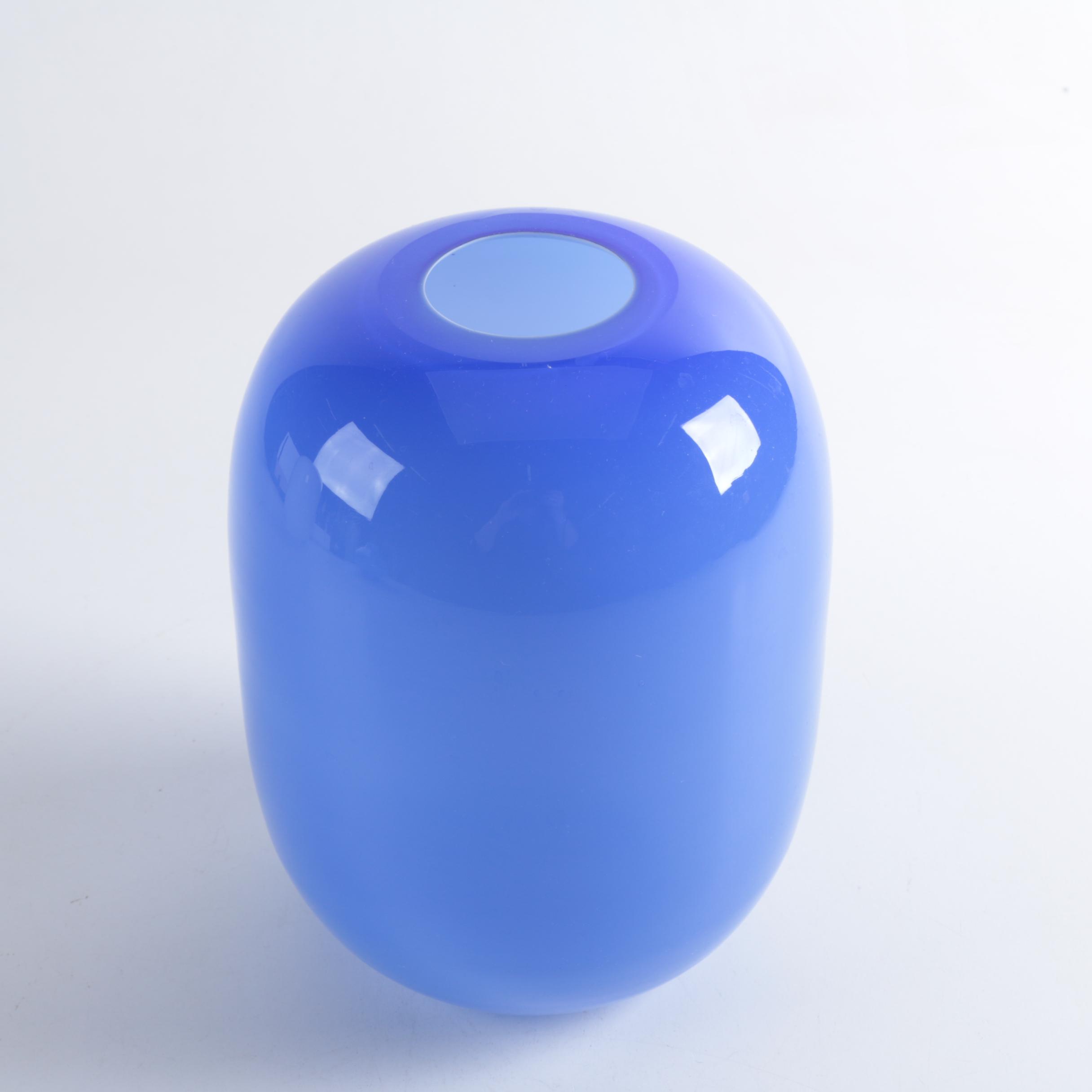 Pilgrim Mid Century Modern Style Blown Glass Vases