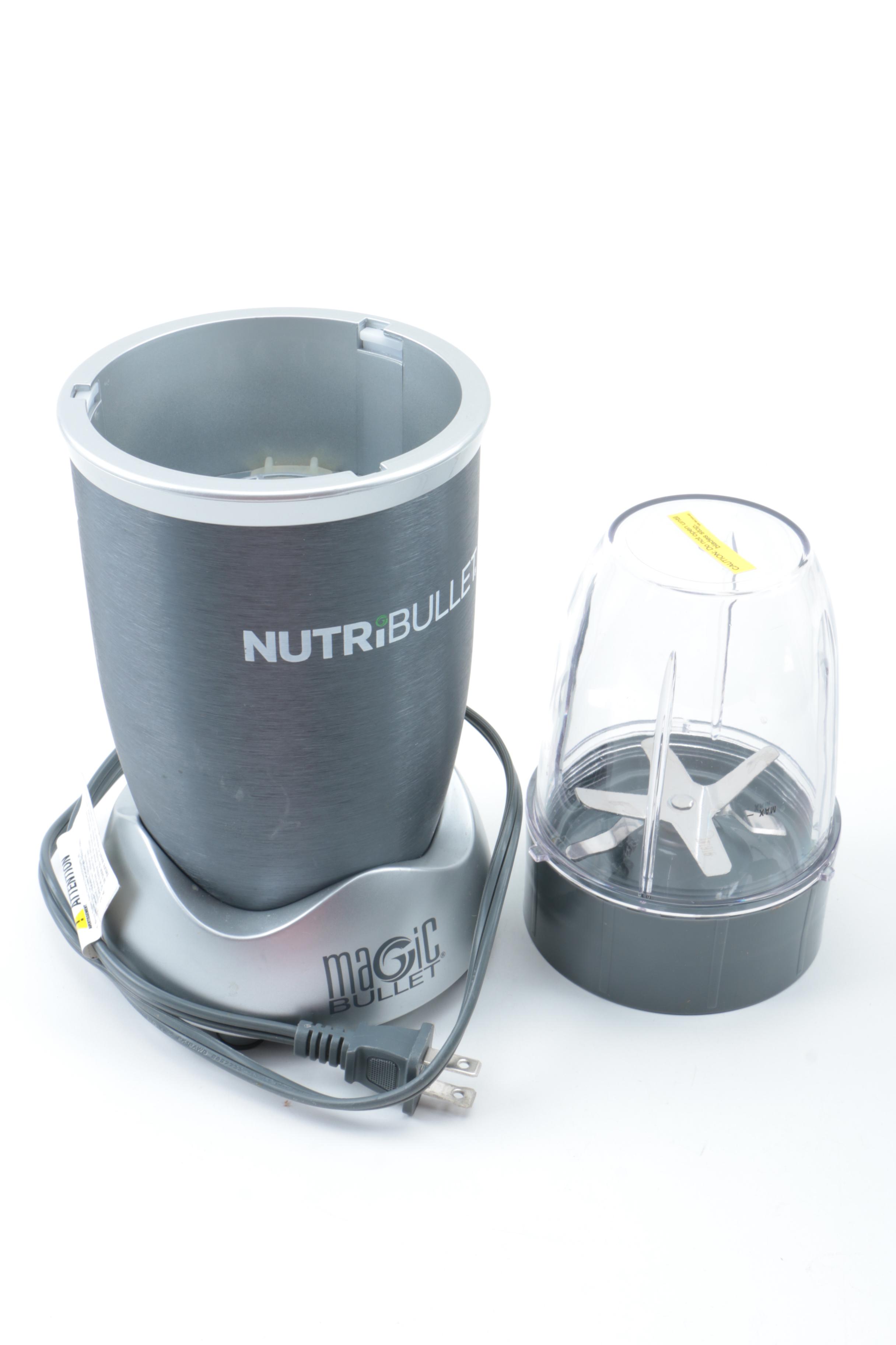Cuisinart Food Processor and NutriBullet Blender