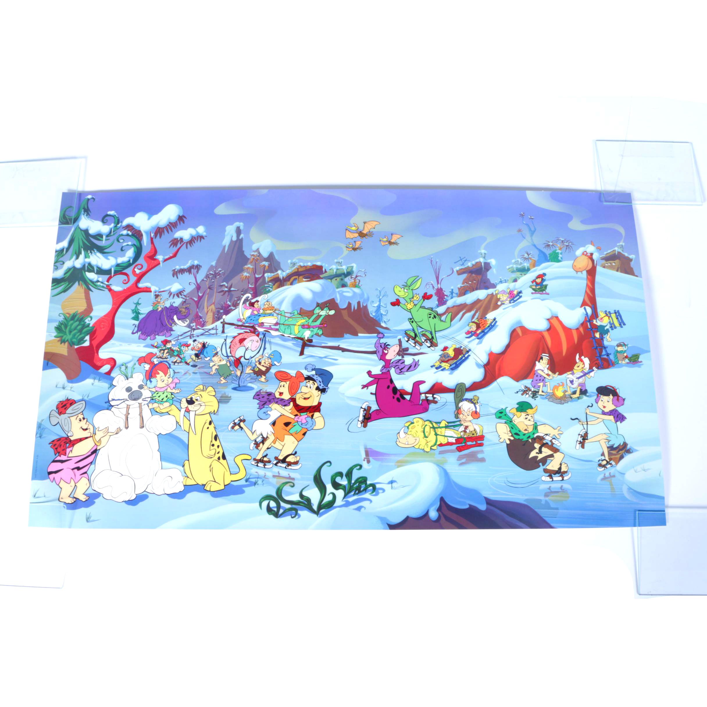 The Flintstones Seriolithograph "Bedrock Winter Wonderland"