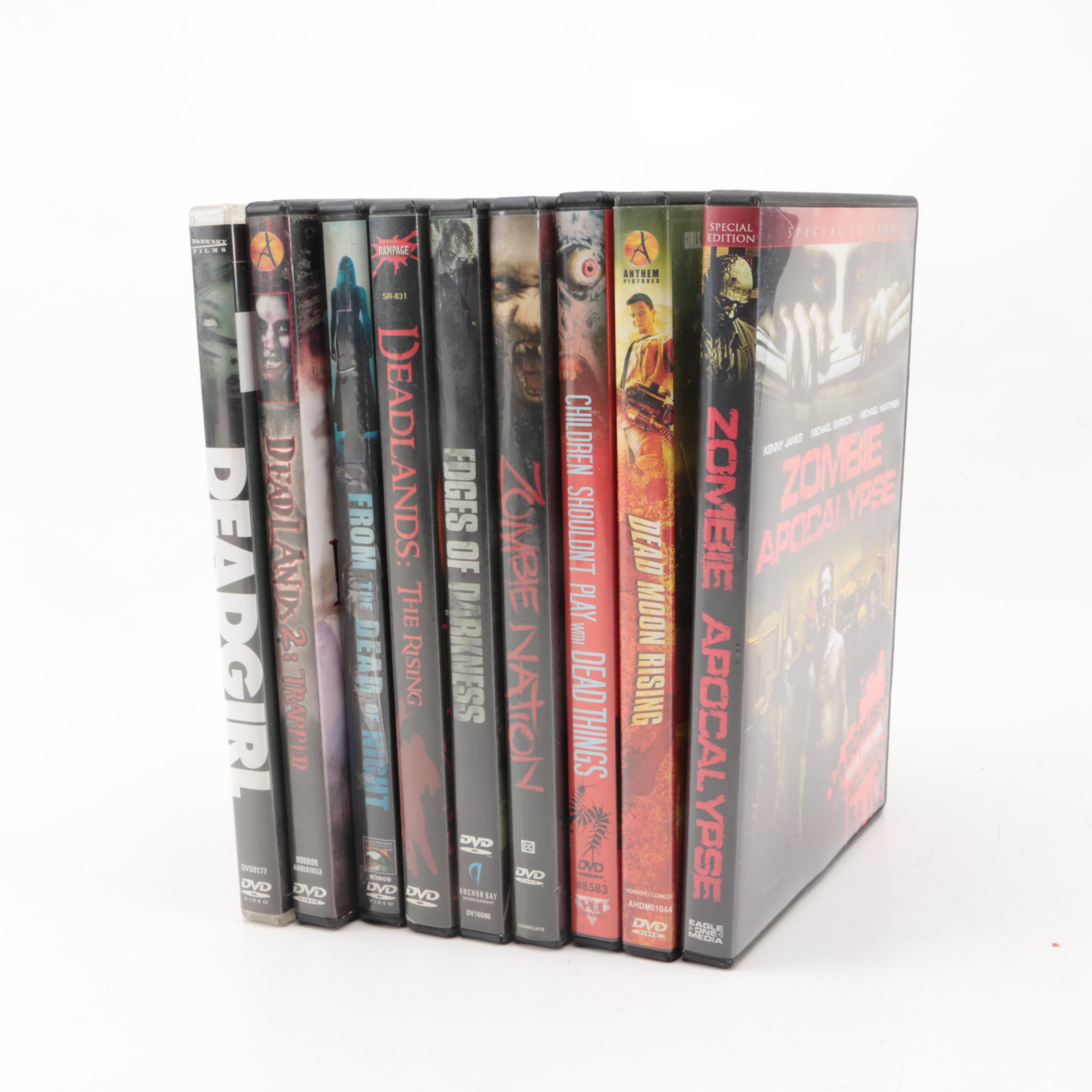 "Zombie Apocalypse" and Other Horror DVDs