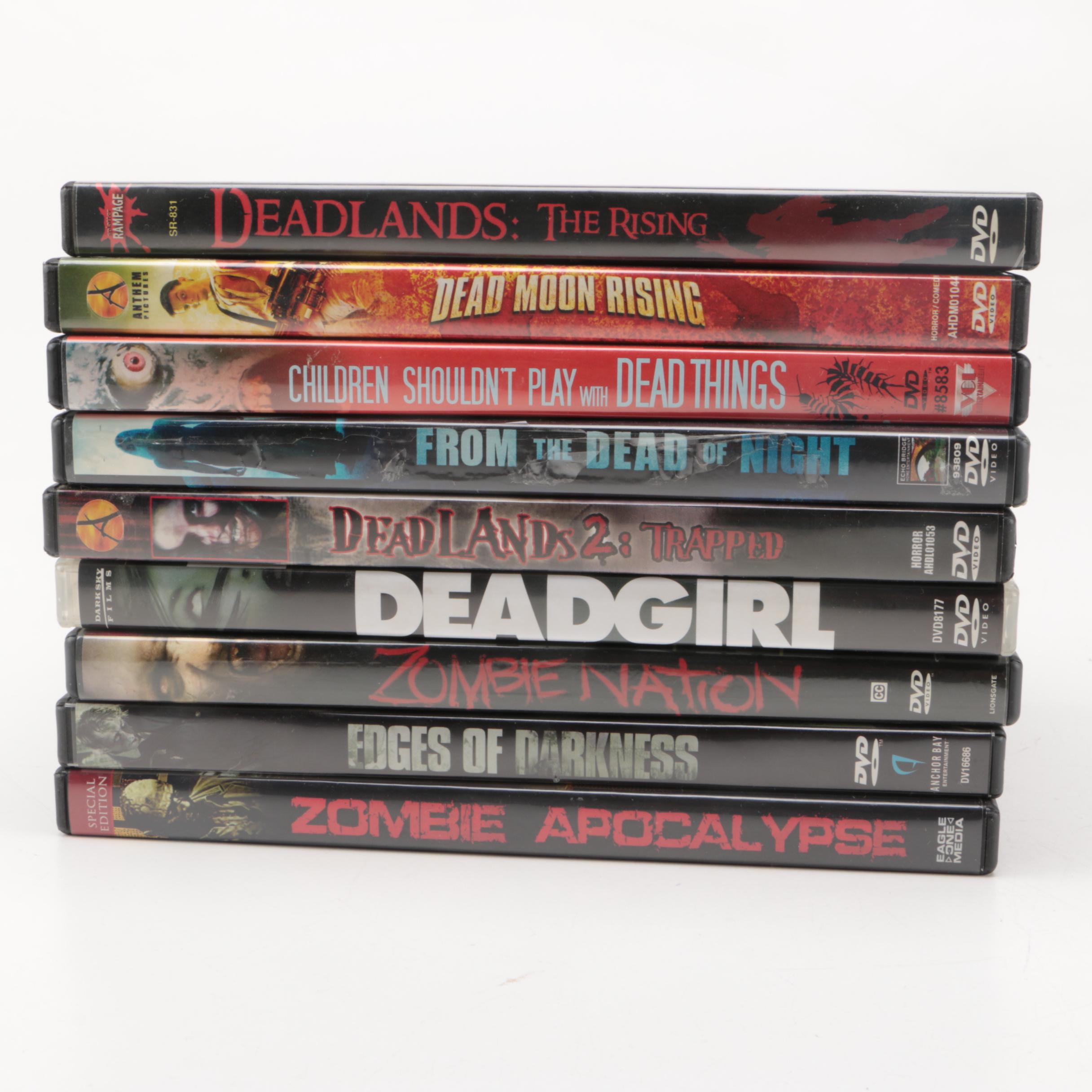 "Zombie Apocalypse" and Other Horror DVDs