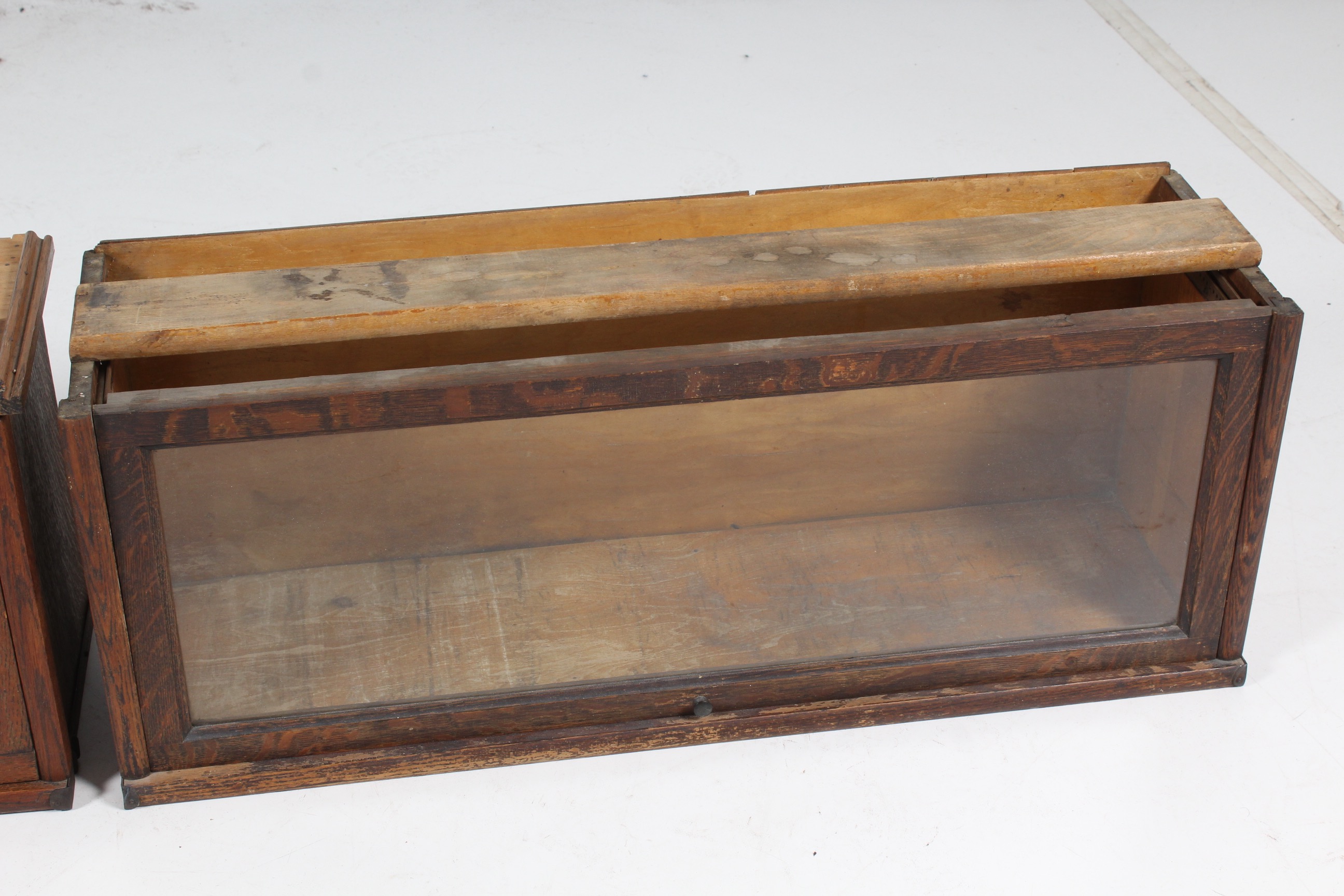 Antique Barrister Bookcase Sections