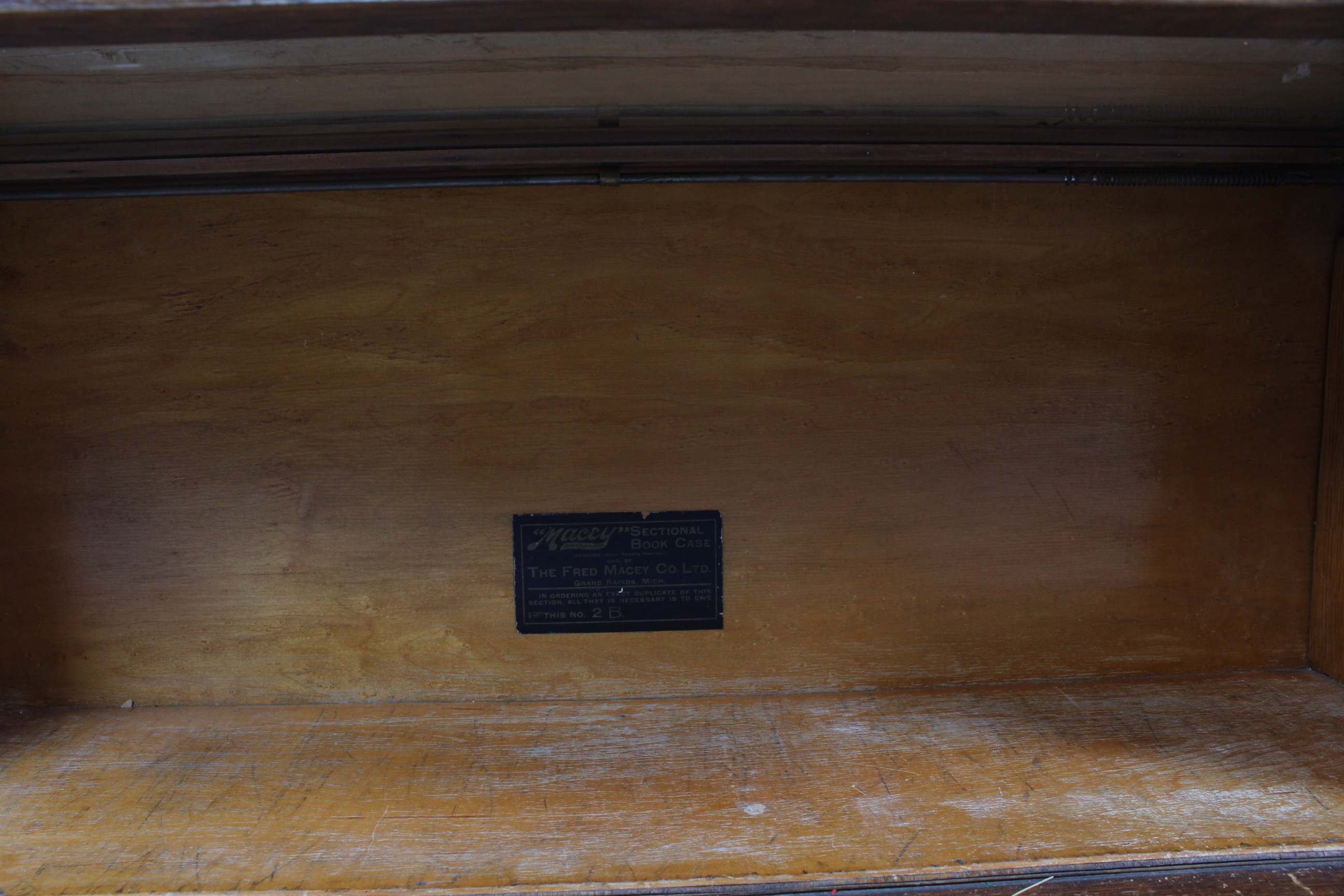 Antique Barrister Bookcase Sections