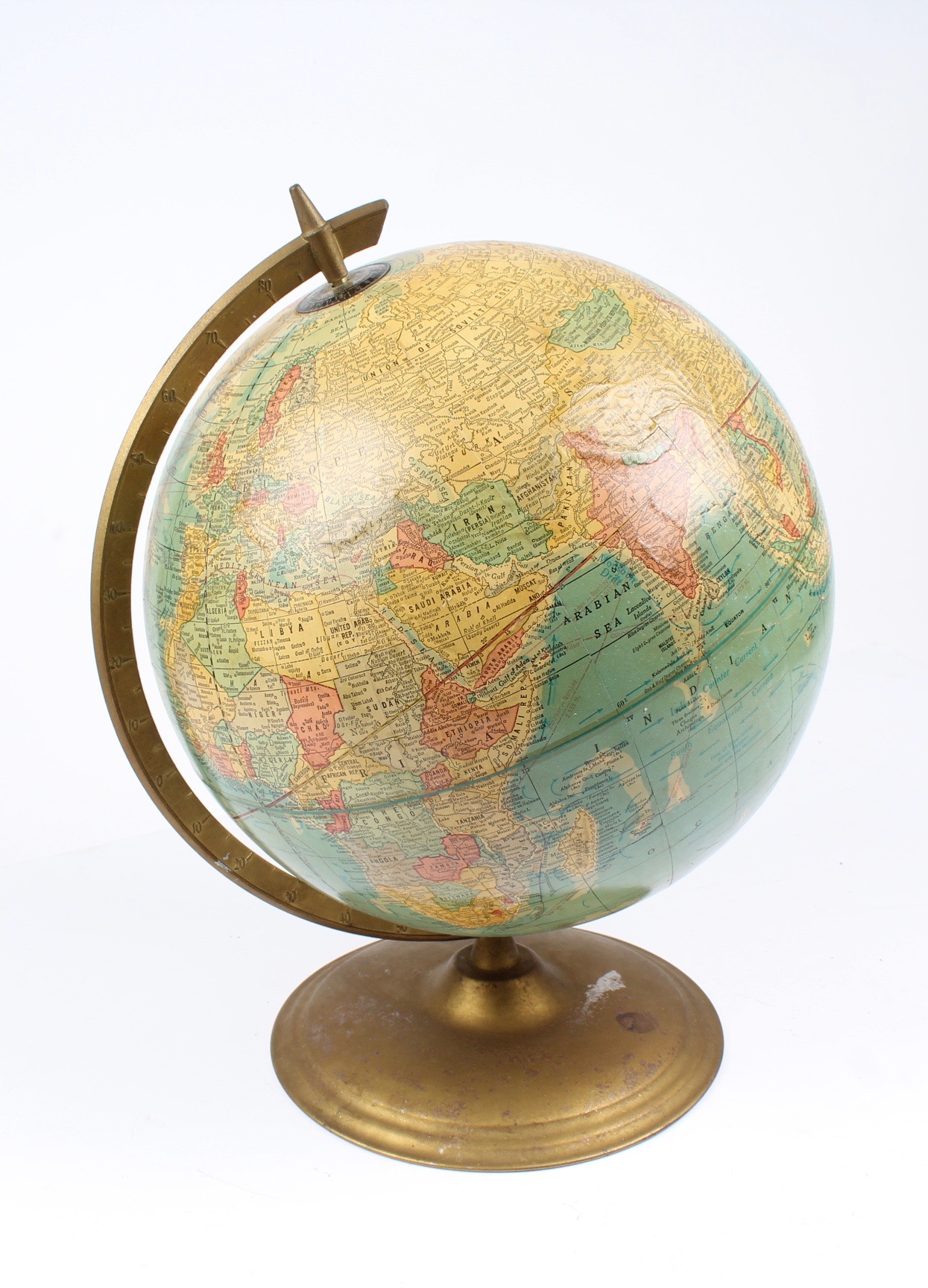 1966 Cram's "Scope-O-Sphere" 12-Inch Globe