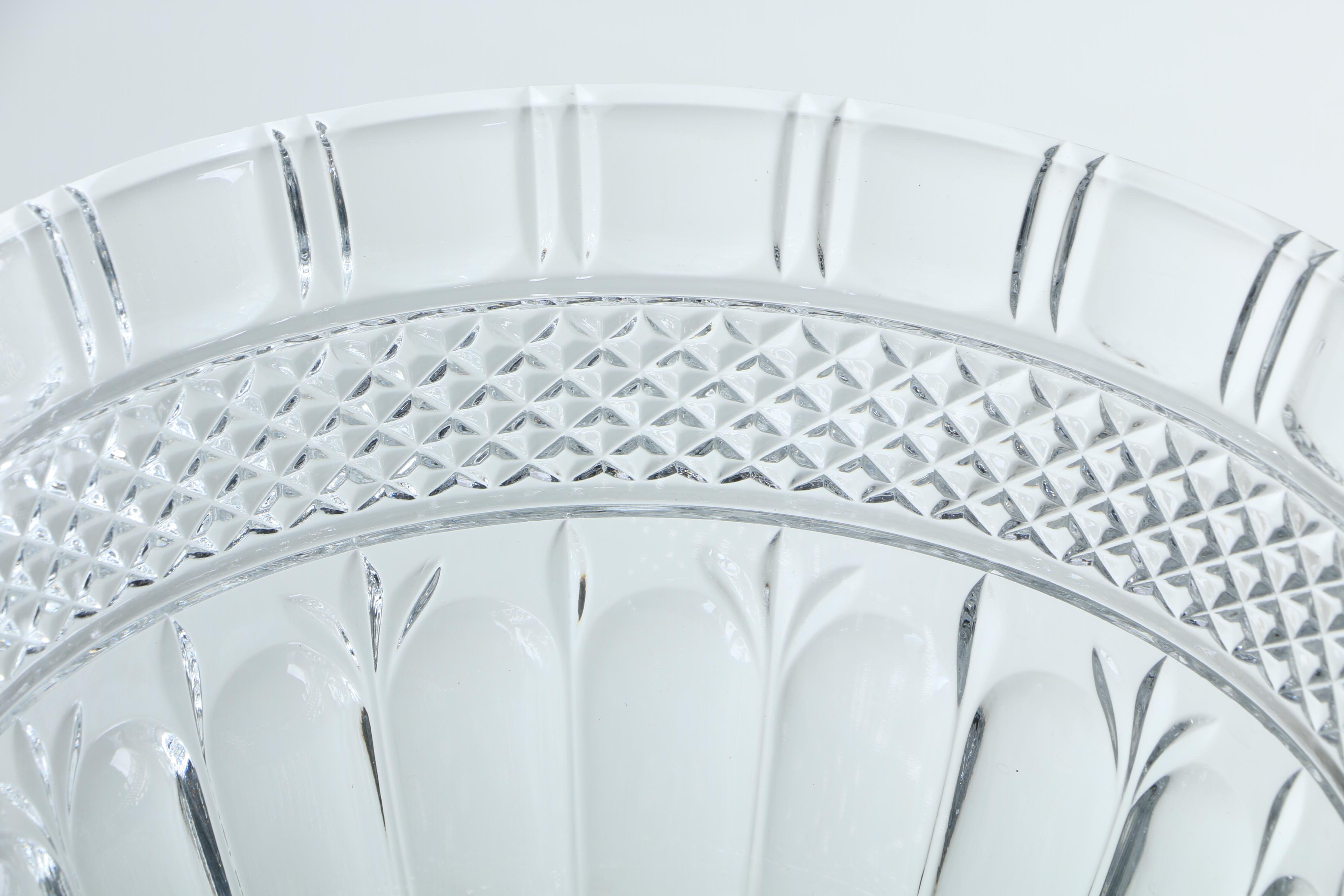 Fifth Avenue Crystal Candy Dish and Crystal Compote