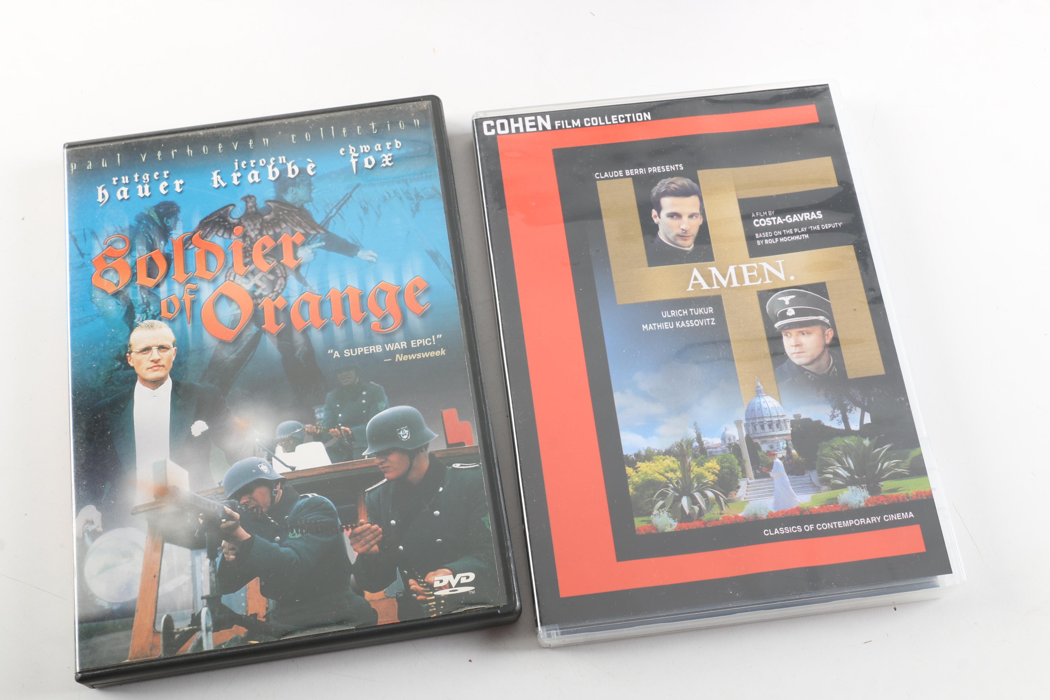 Collection of War Themed DVDs