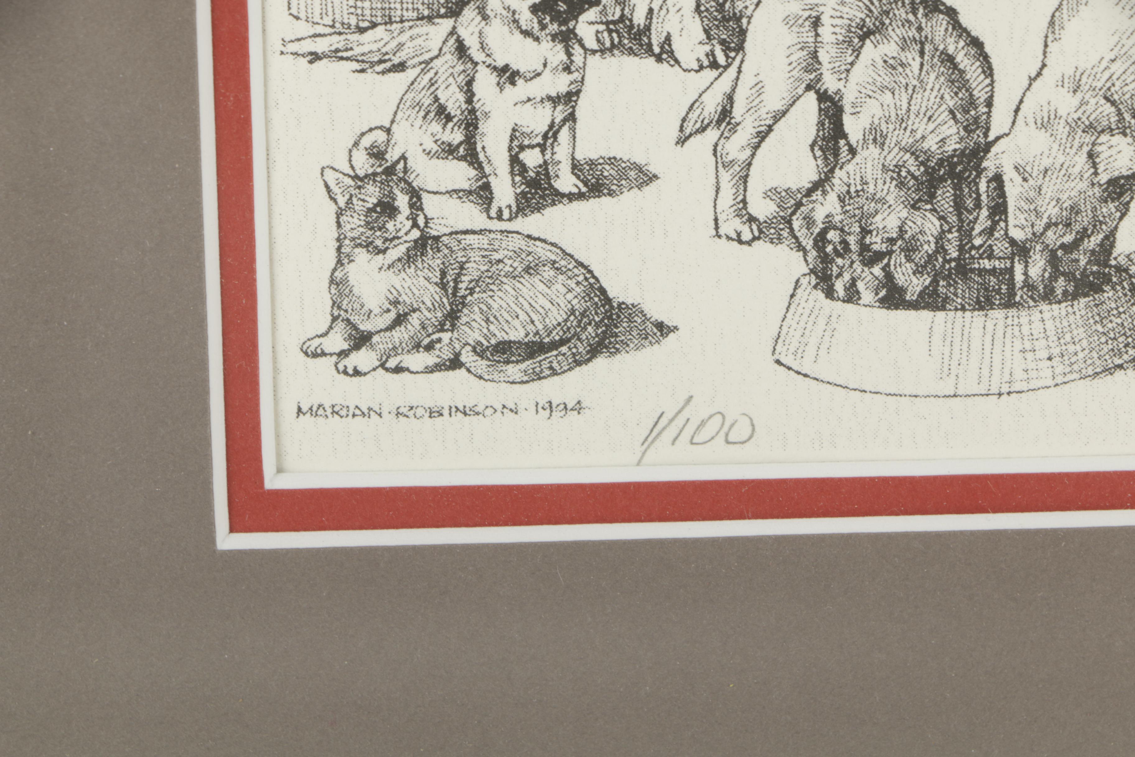 Marian Robinson Lithographs