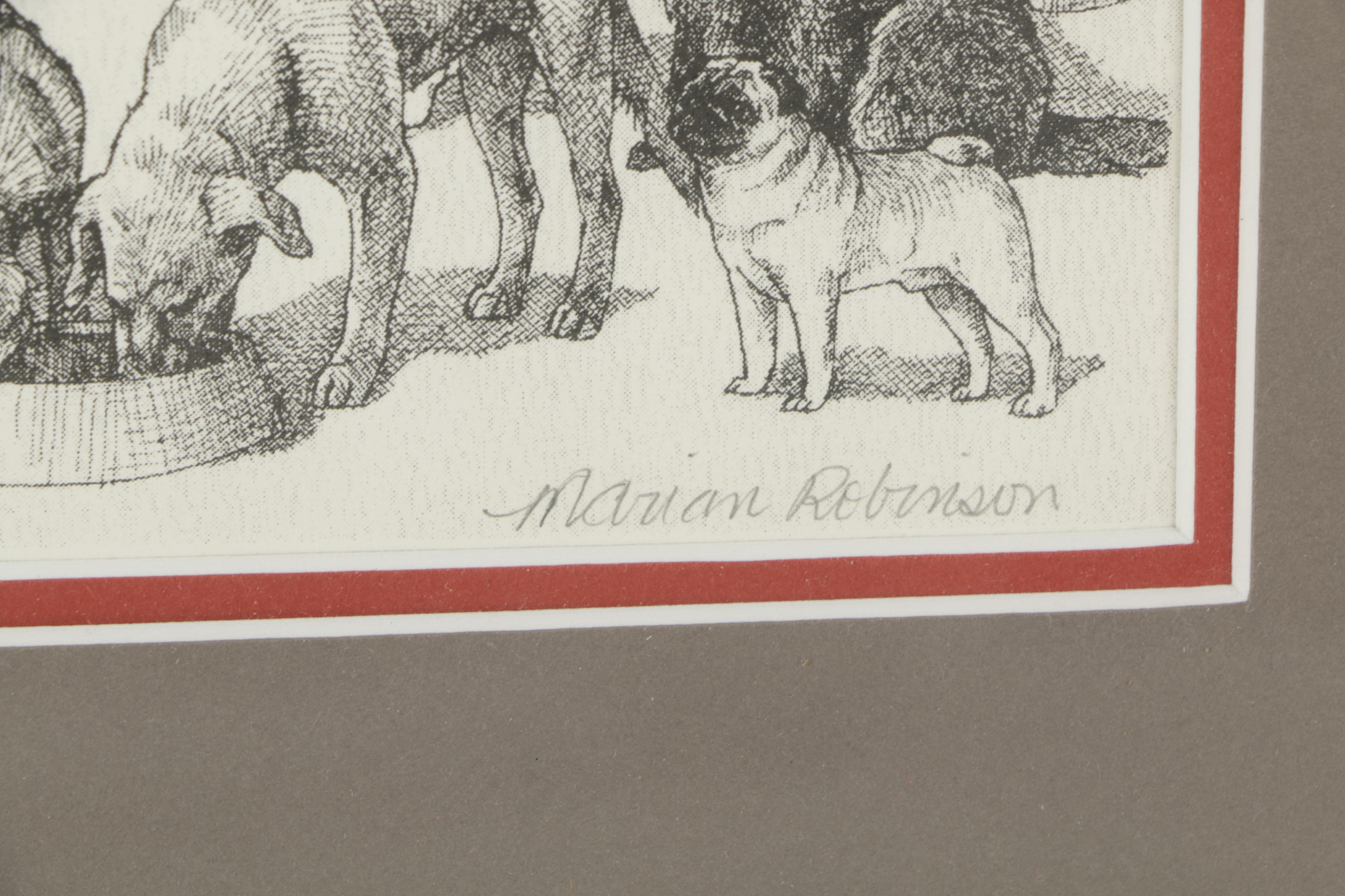 Marian Robinson Lithographs