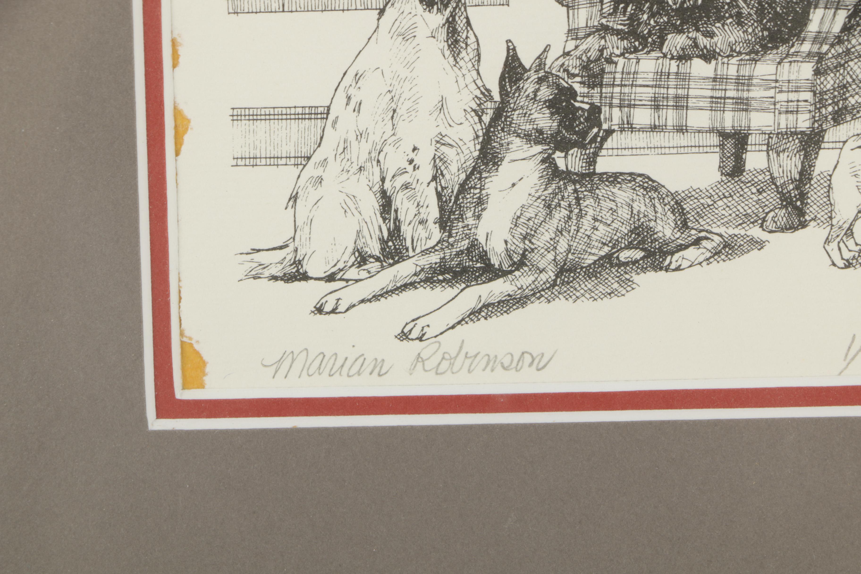 Marian Robinson Lithographs