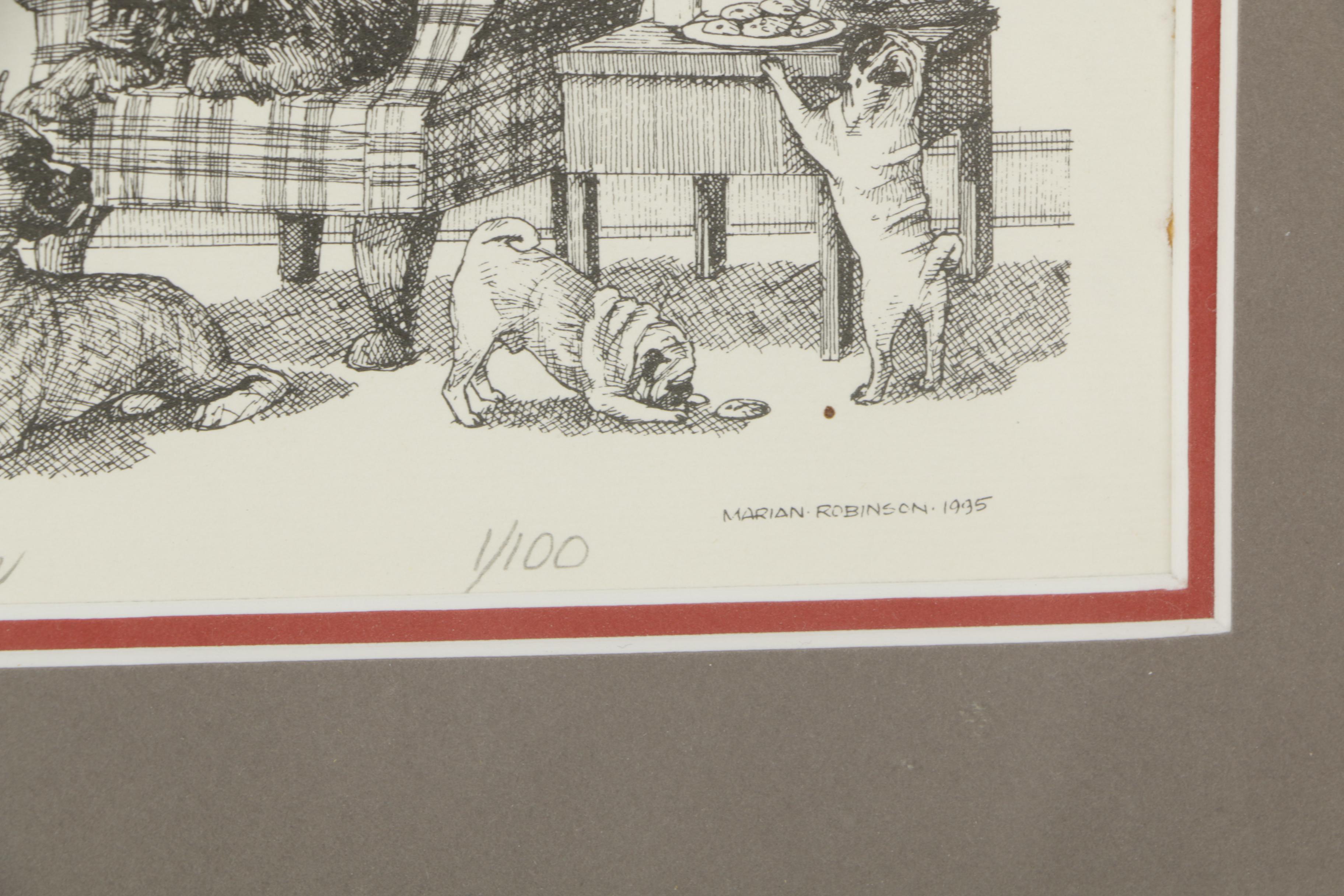 Marian Robinson Lithographs