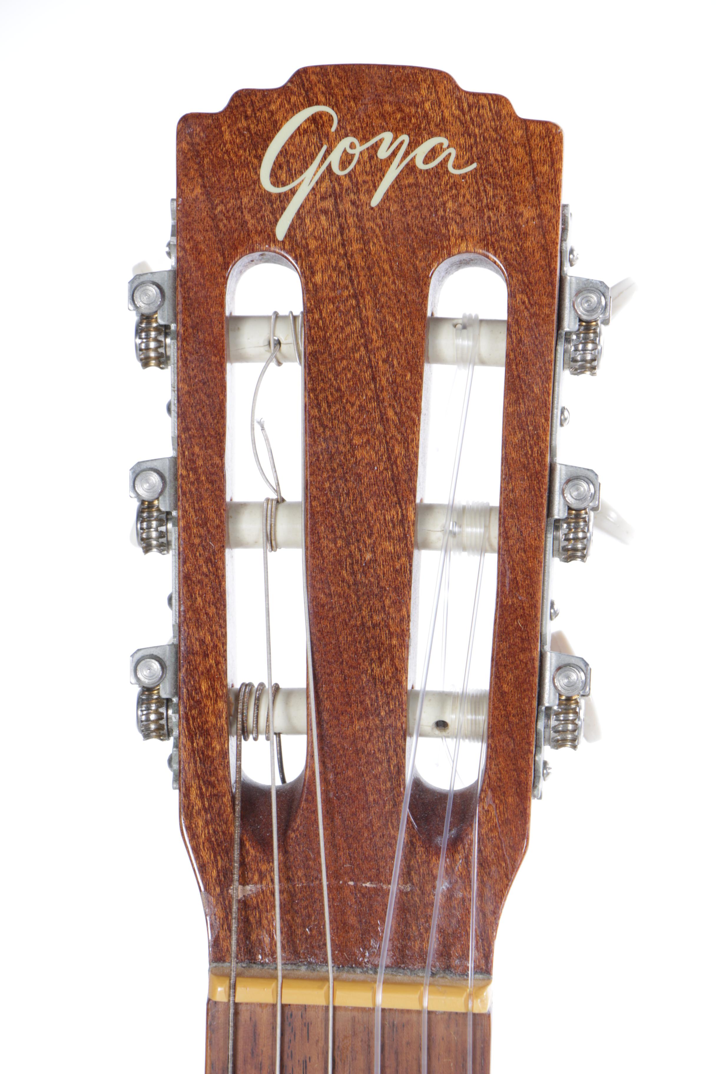 Vintage Goya GG-10 Classical Acoustic Guitar with Hardshell Case