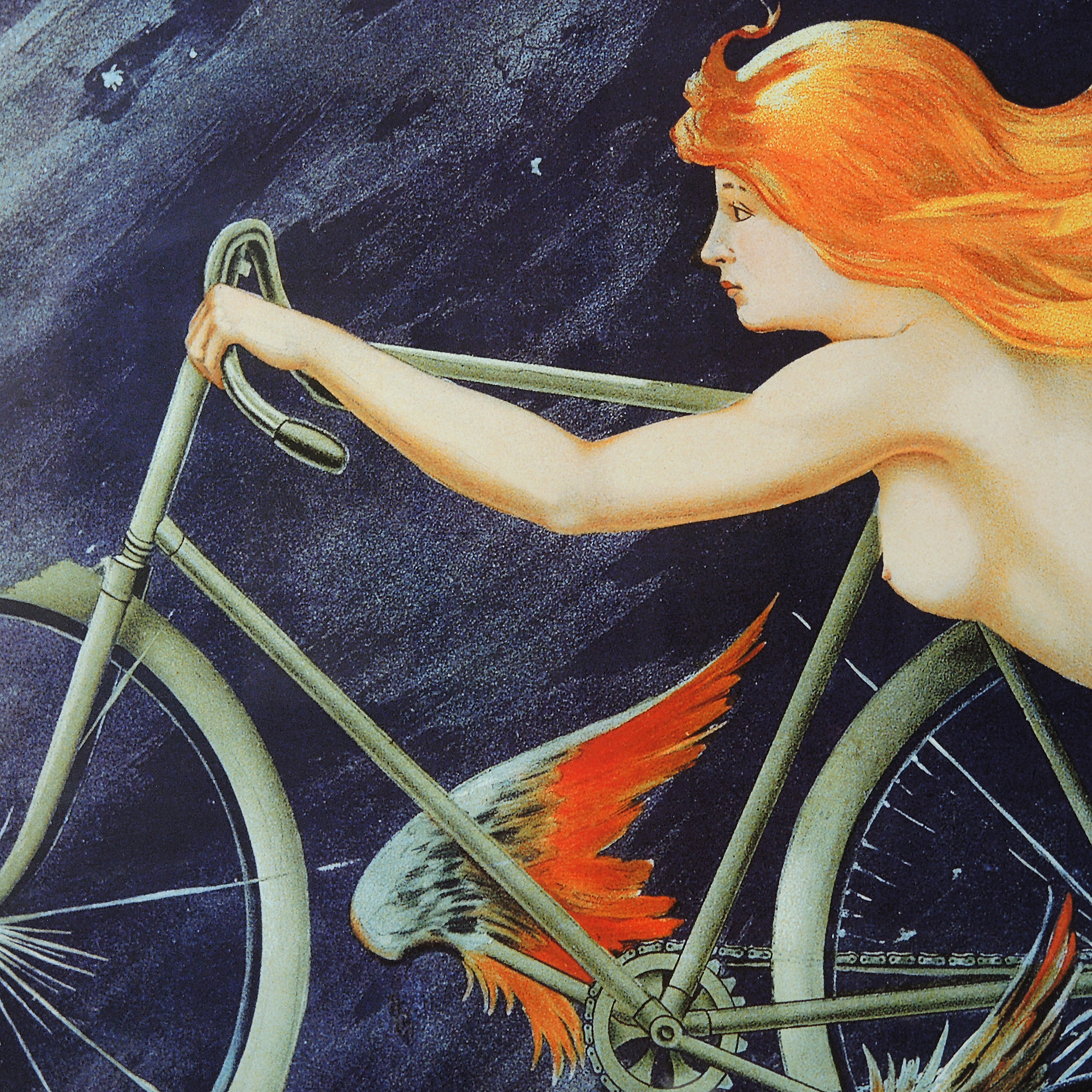 Reproduction Print after Georges Massias "Cycles Gladiator"