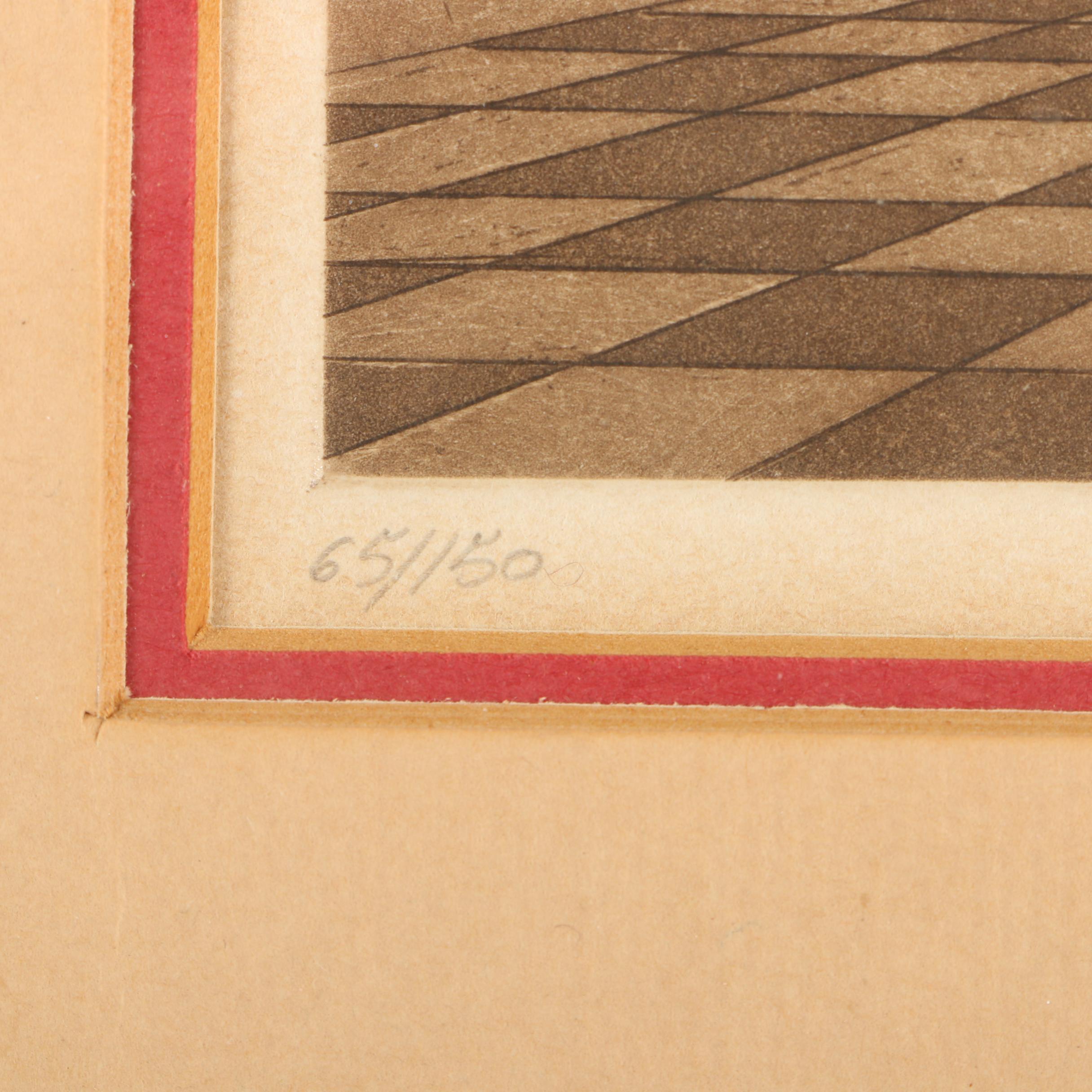 Limited Edition Etchings Featuring Bowl of Cherries