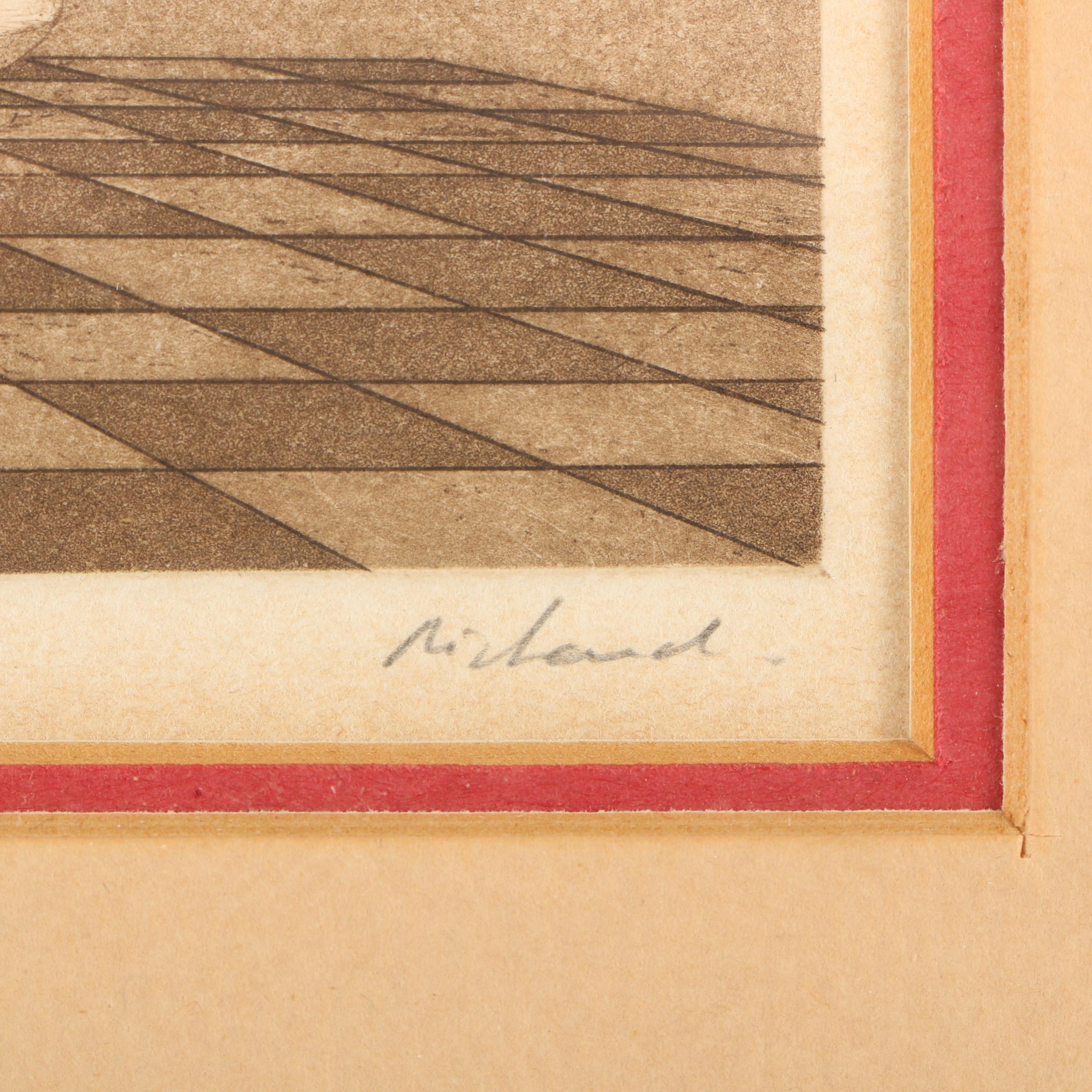 Limited Edition Etchings Featuring Bowl of Cherries