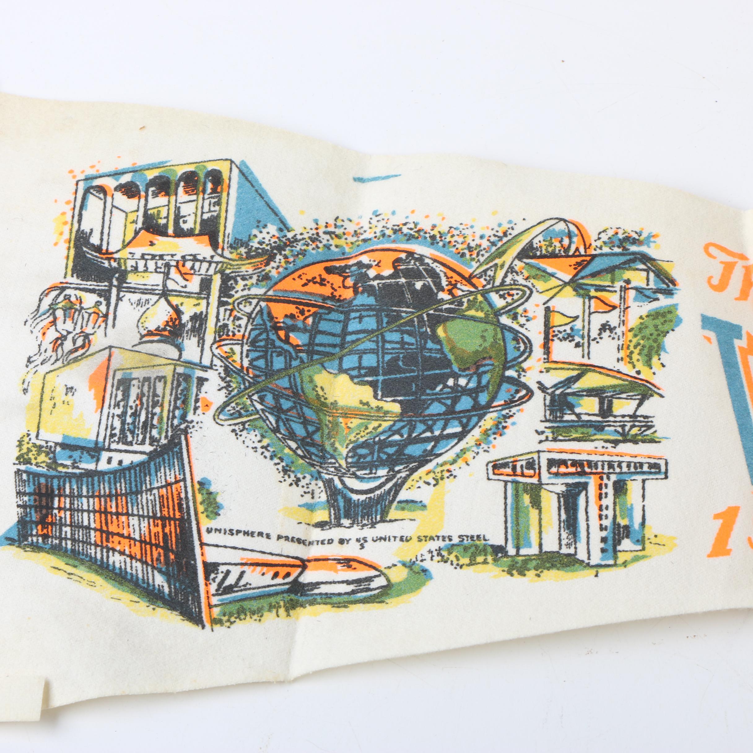 1964-65 New York World's Fair Memorabilia And Lester Lanin Hat