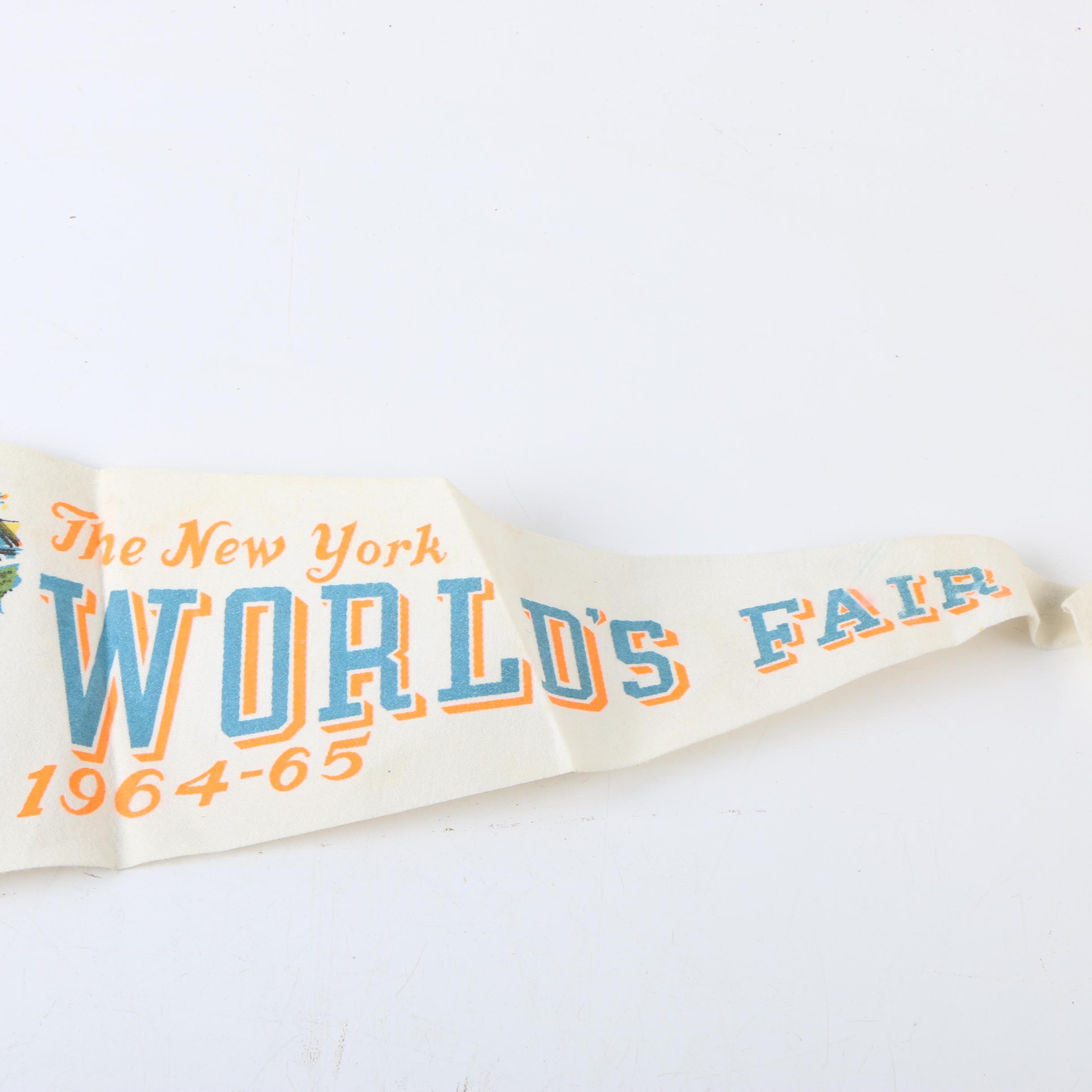 1964-65 New York World's Fair Memorabilia And Lester Lanin Hat