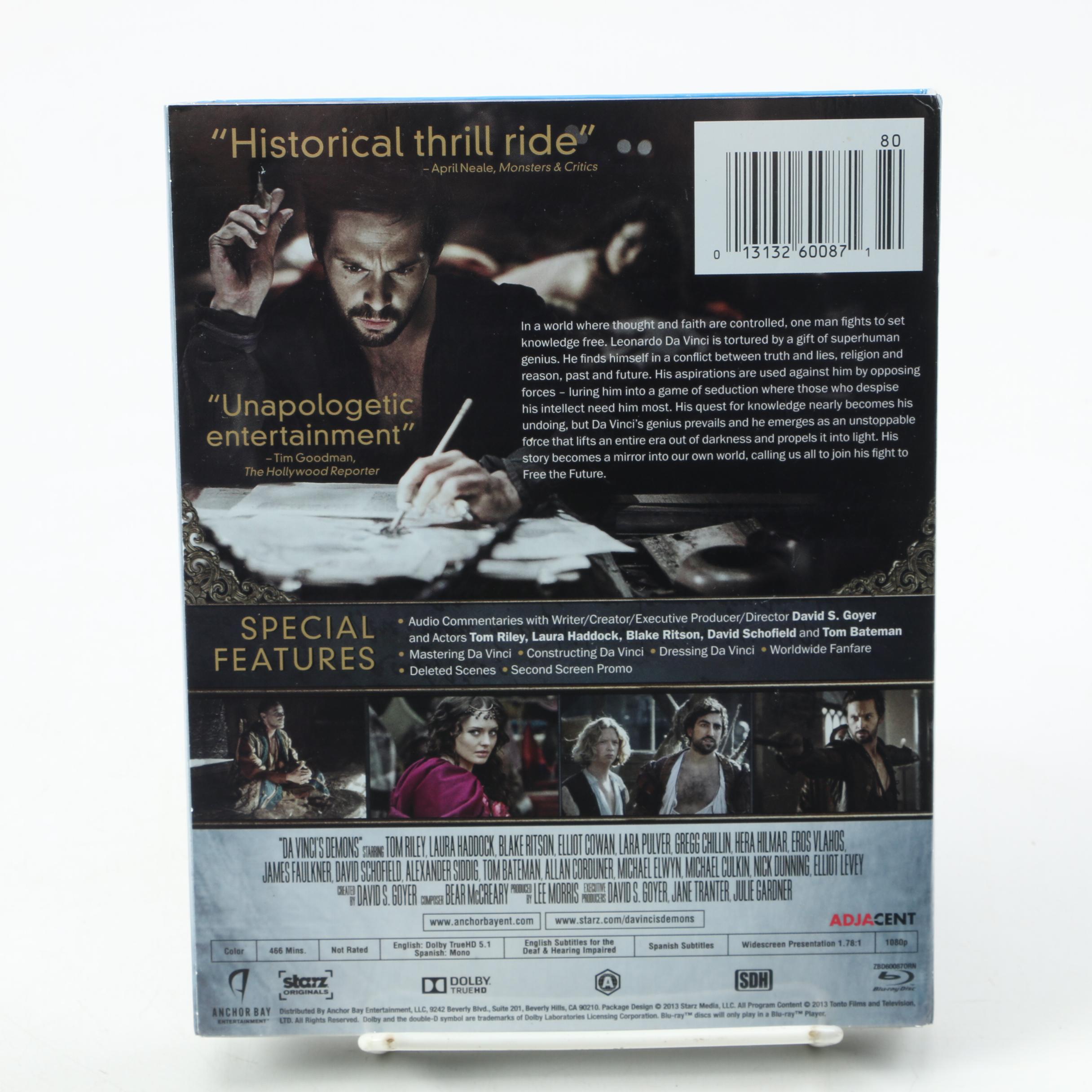 "Da Vinci's Demons" BBC TV Series Blu-Ray Boxed Sets